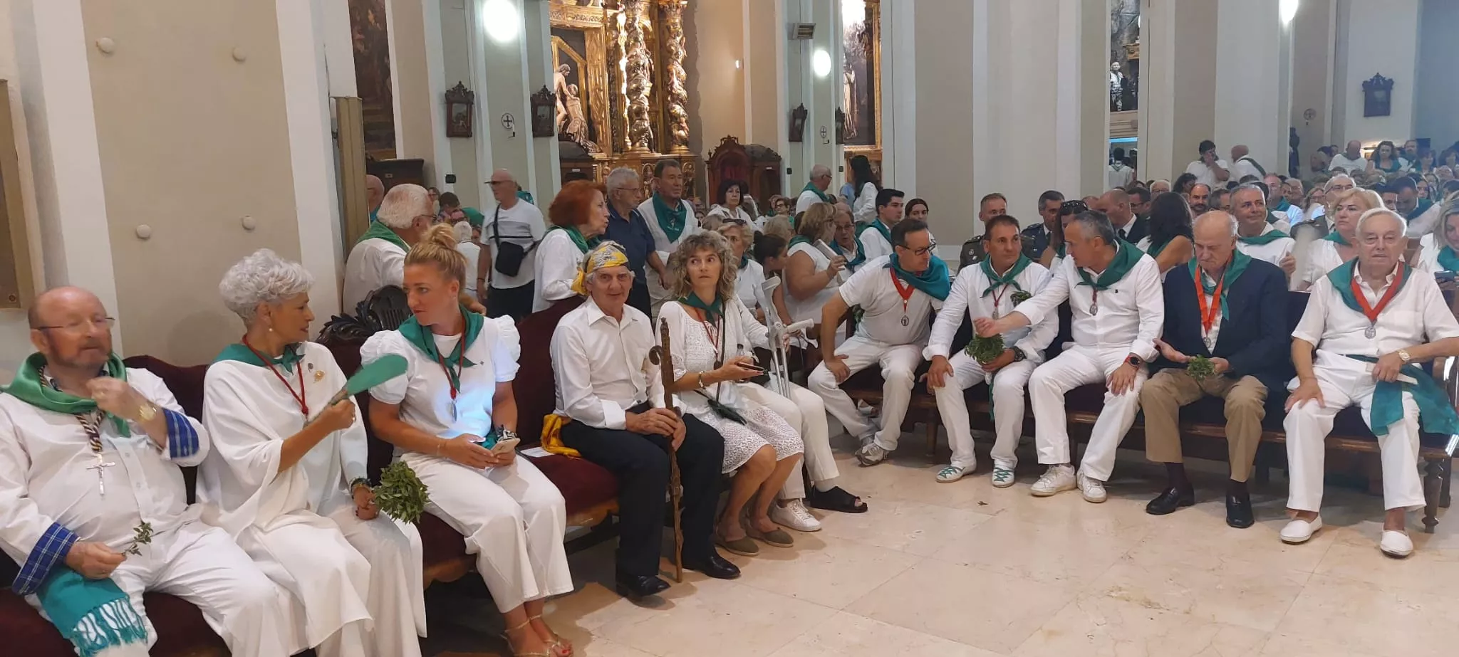 Misa de Pontifical por San Lorenzo en la Basílica de Huesca