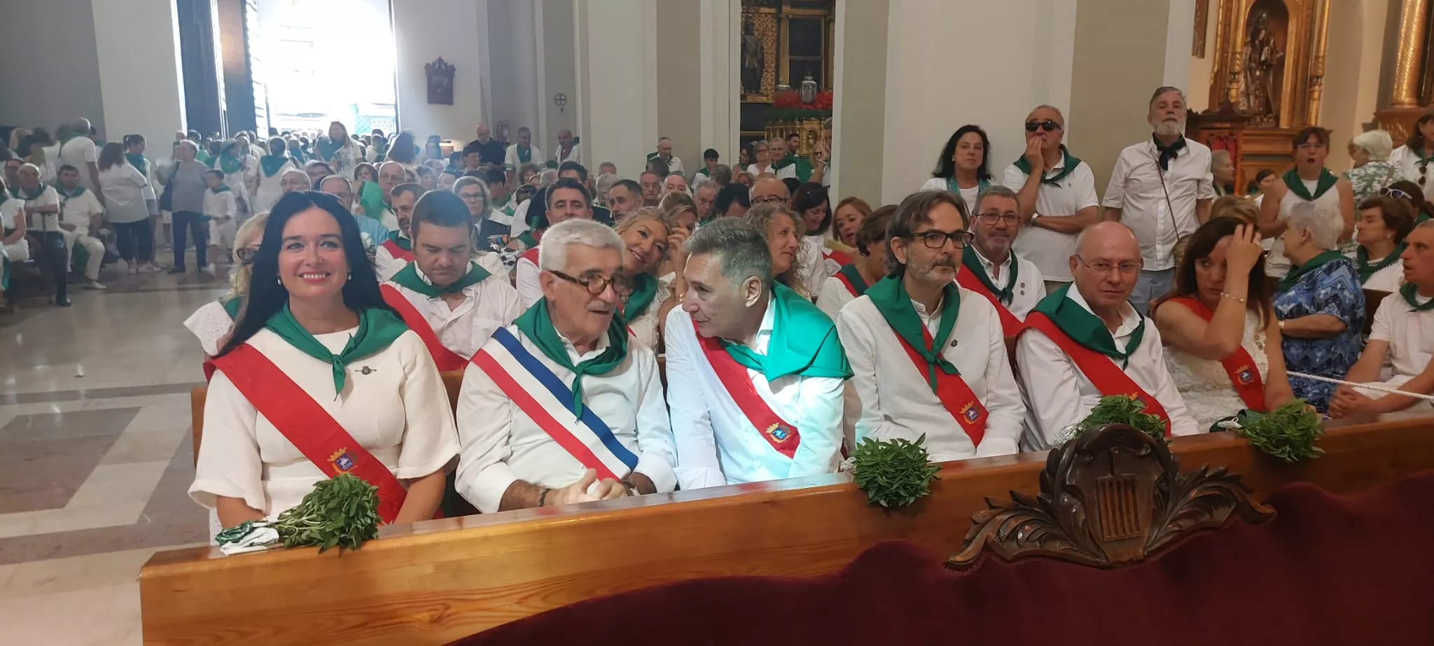 Misa de Pontifical por San Lorenzo en la Basílica de Huesca