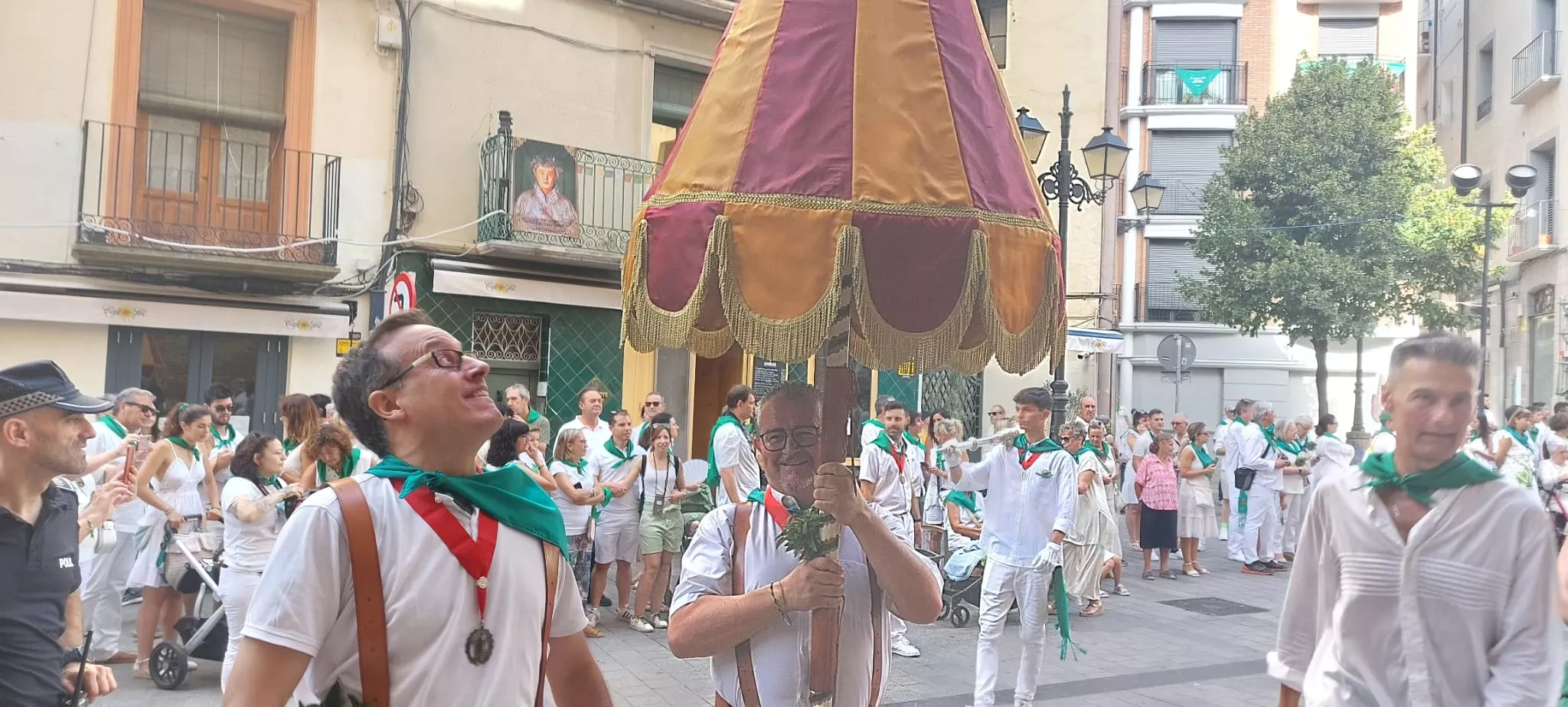 Misa de Pontifical por San Lorenzo en la Basílica de Huesca
