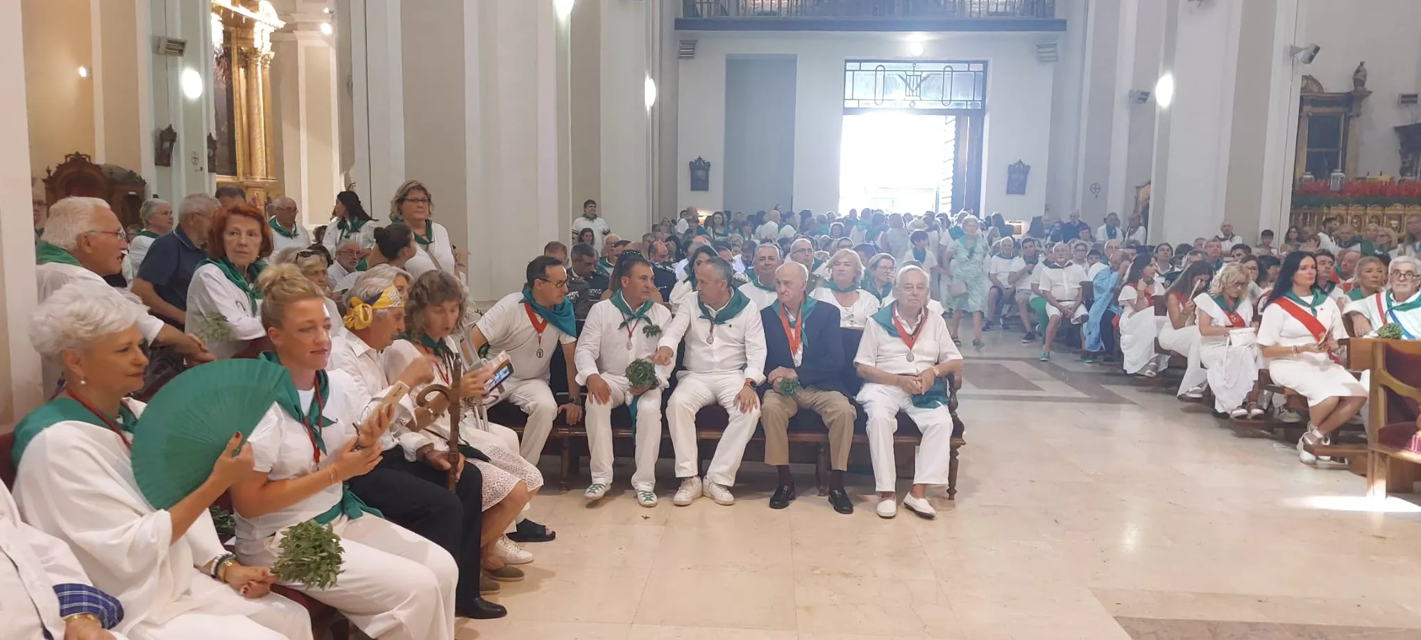 Misa de Pontifical por San Lorenzo en la Basílica de Huesca