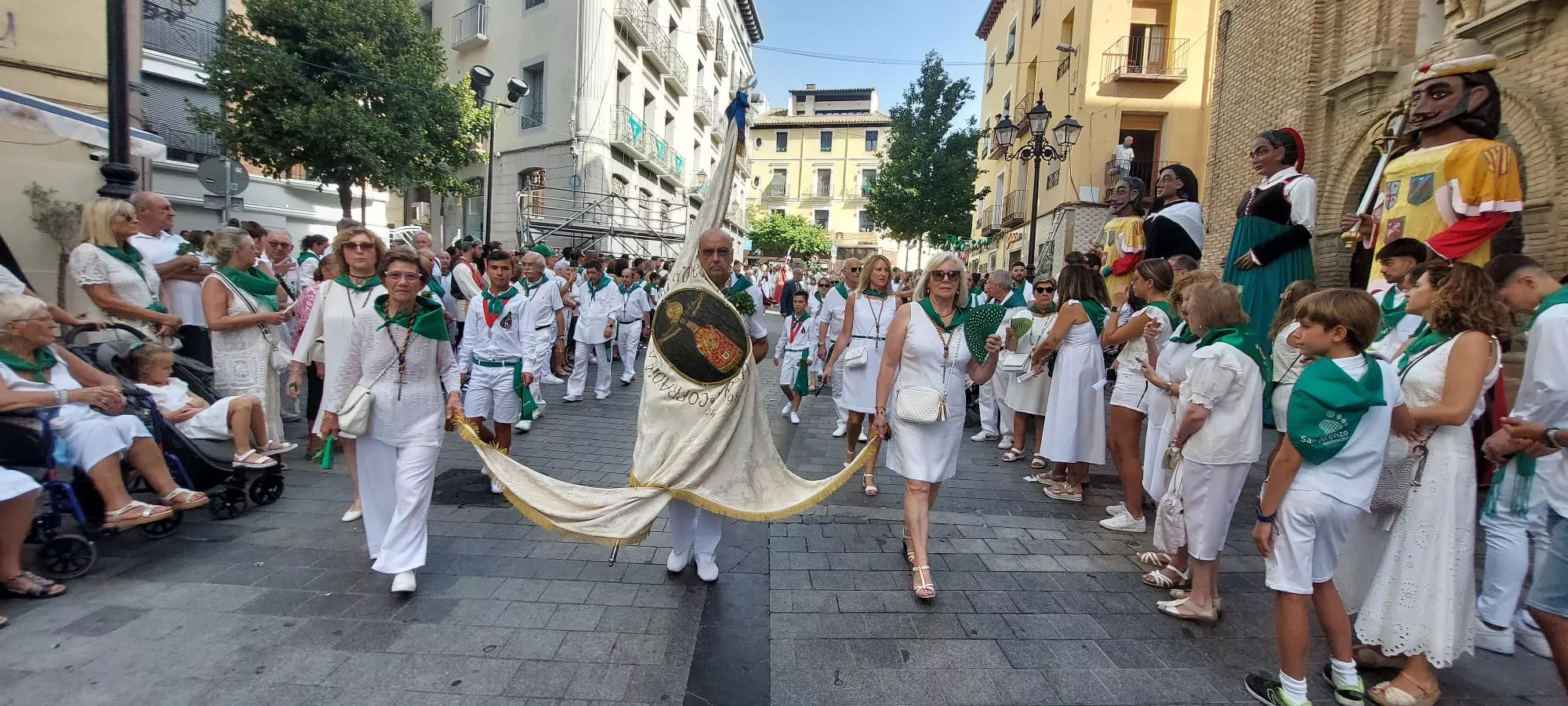 Misa de Pontifical por San Lorenzo en la Basílica de Huesca