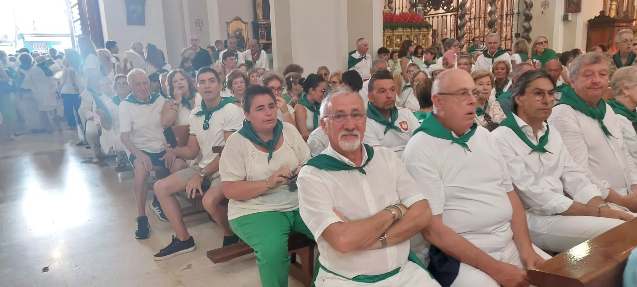 Misa de Pontifical por San Lorenzo en la Basílica de Huesca