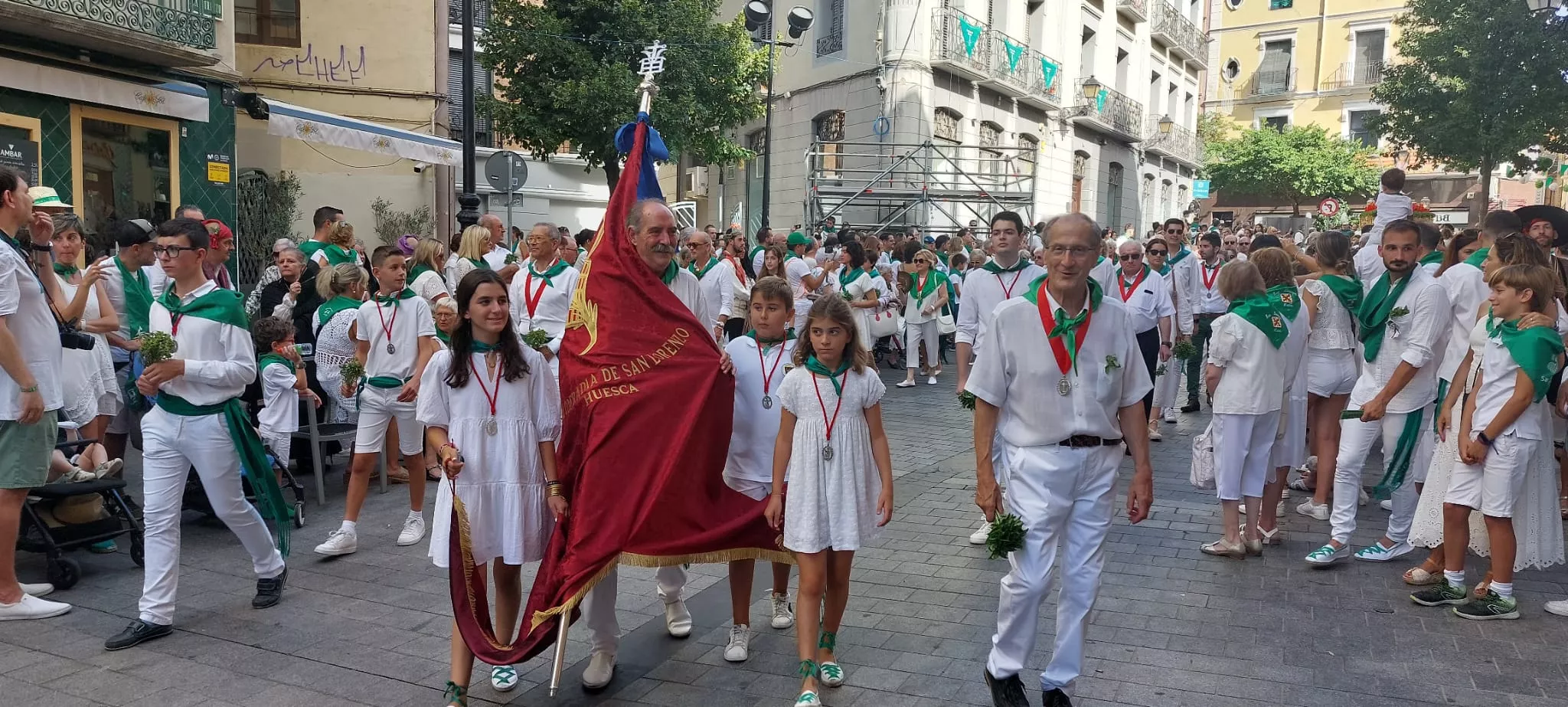 Misa de Pontifical por San Lorenzo en la Basílica de Huesca