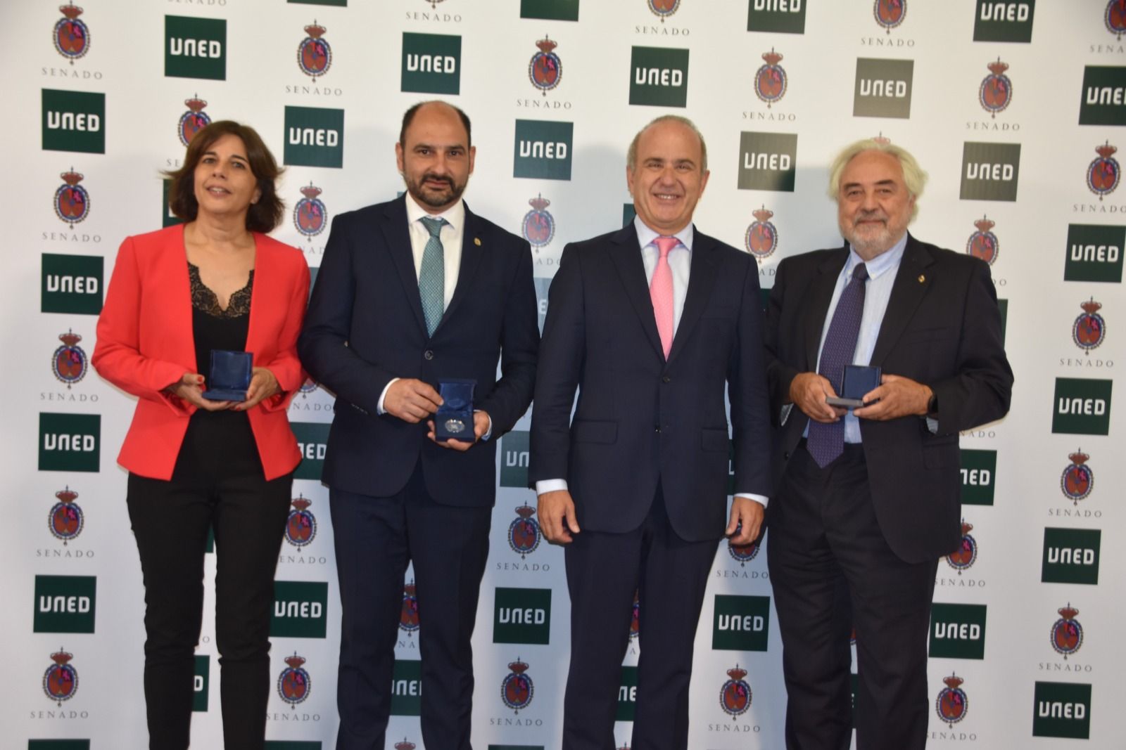 Ángeles Pérez Esmiol, Fernando Torres, Ricardo Mairal y Javier de Lucas