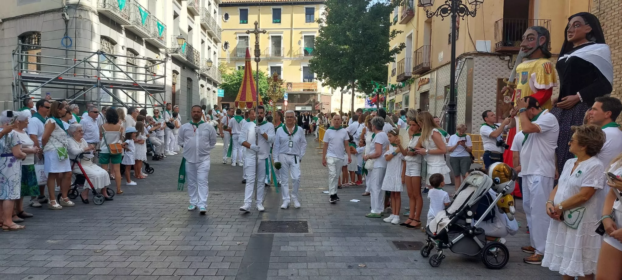 Misa de Pontifical por San Lorenzo en la Basílica de Huesca