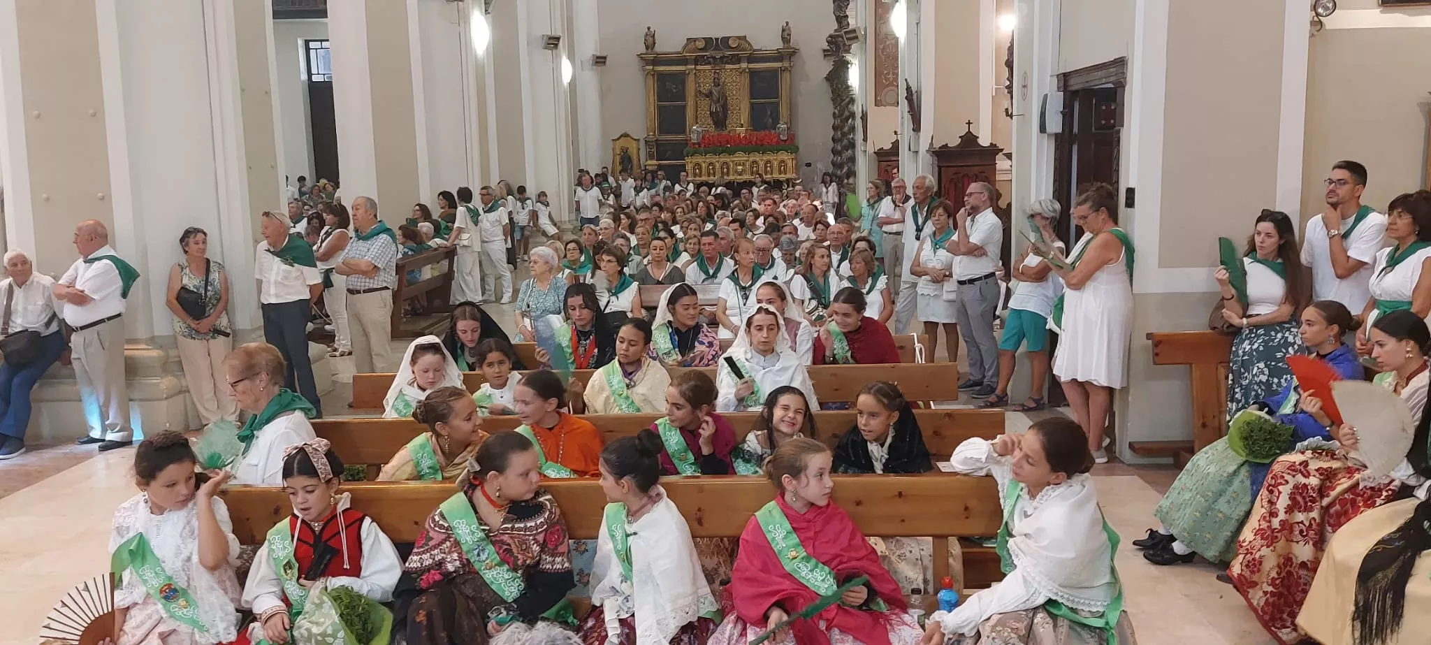 Misa de Pontifical por San Lorenzo en la Basílica de Huesca