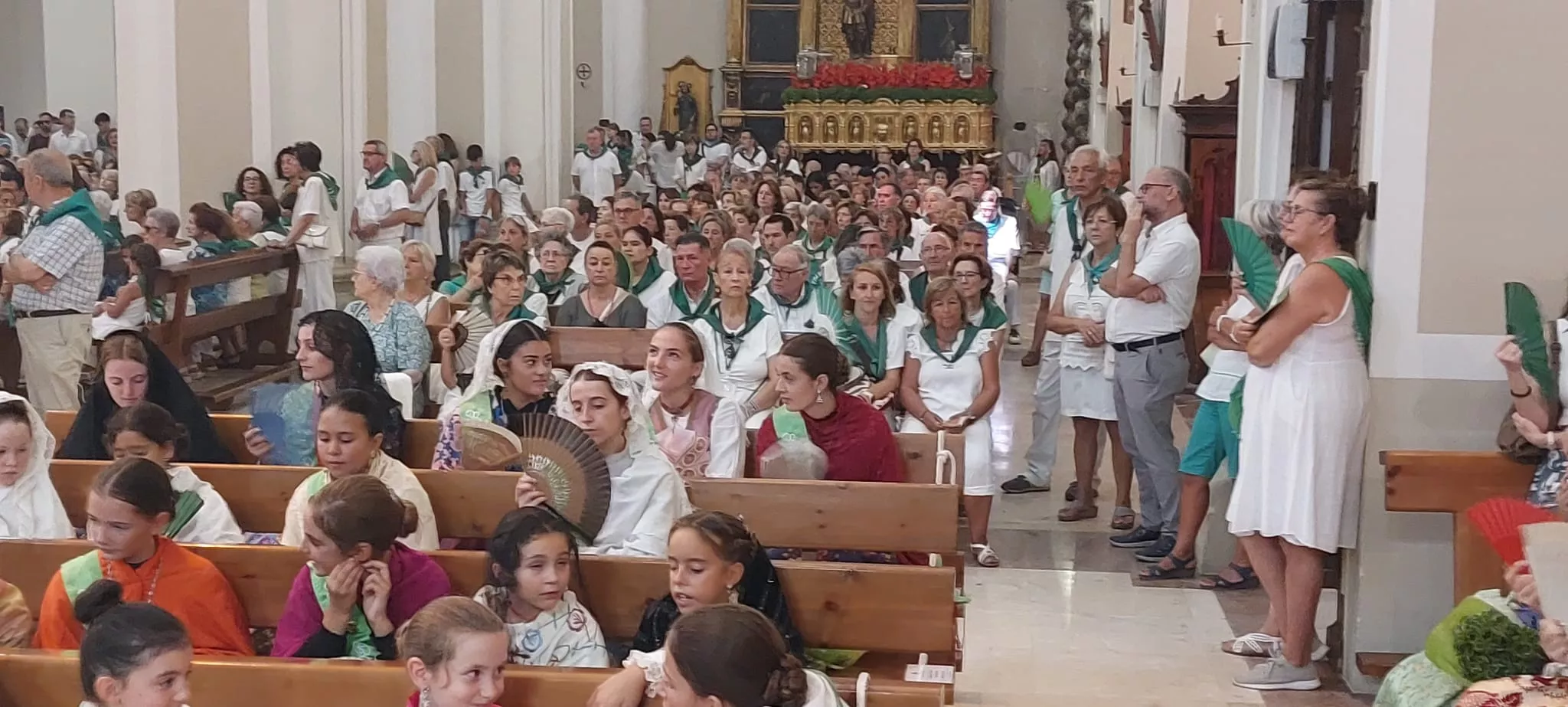 Misa de Pontifical por San Lorenzo en la Basílica de Huesca