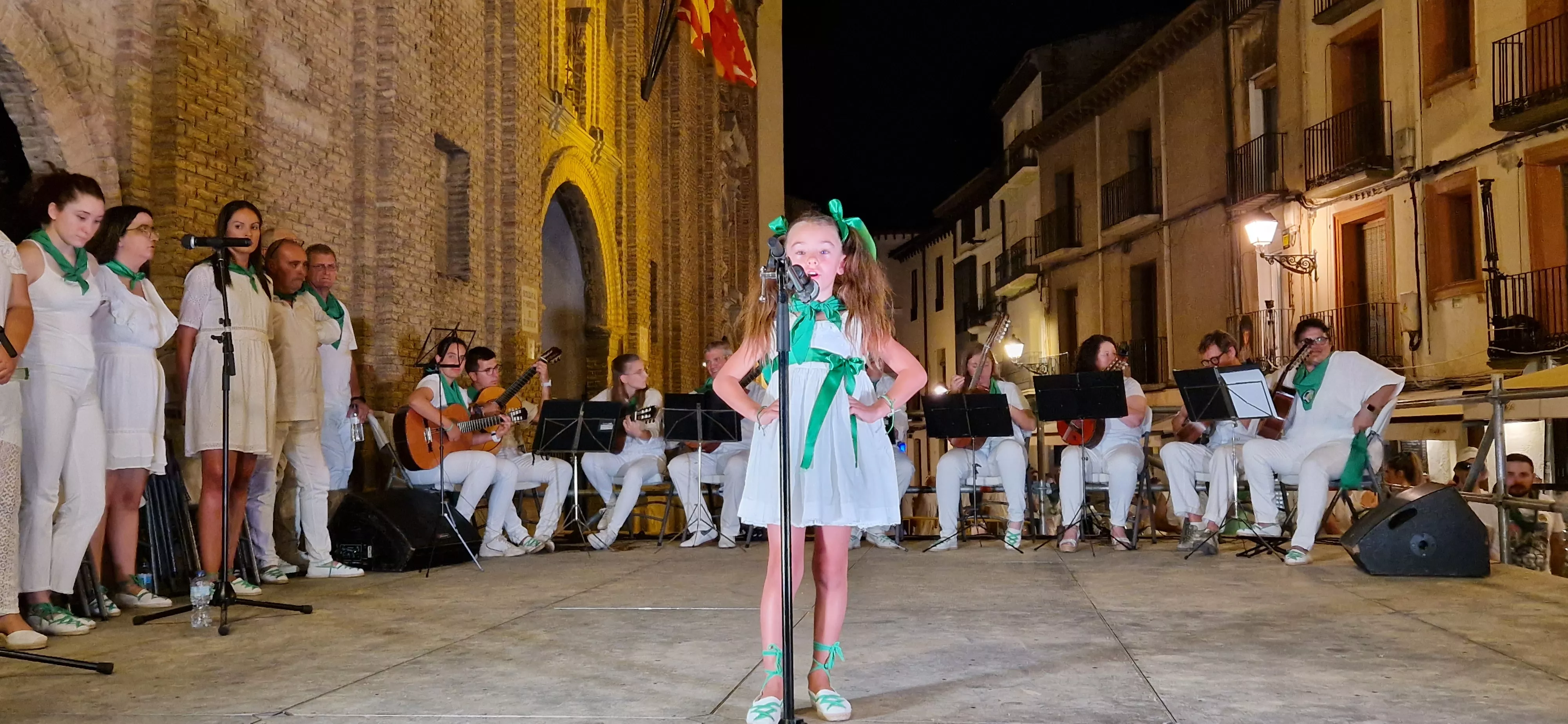 Ronda al Santo. Estirpe de Aragonia. Foto Myriam Martínez