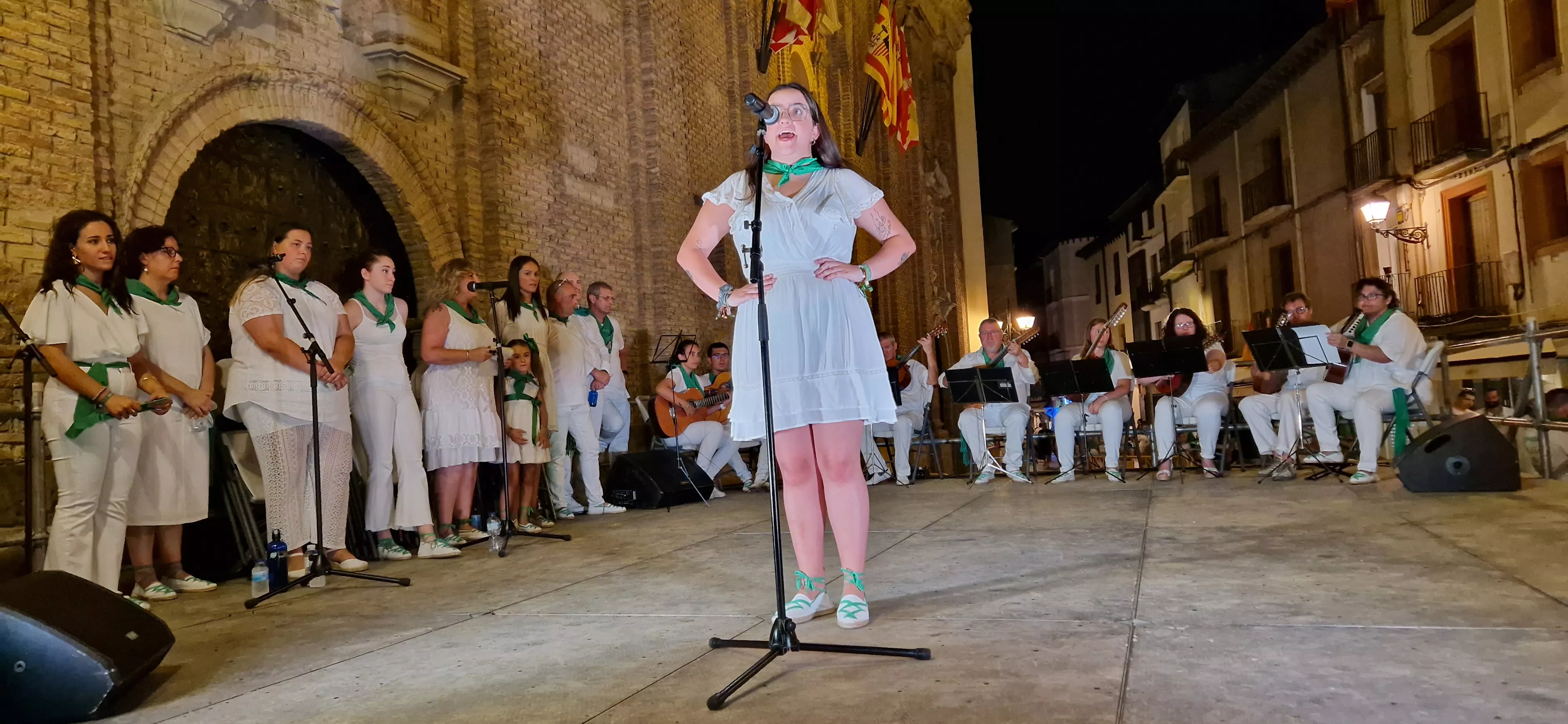 Ronda al Santo. Estirpe de Aragonia. Foto Myriam Martínez