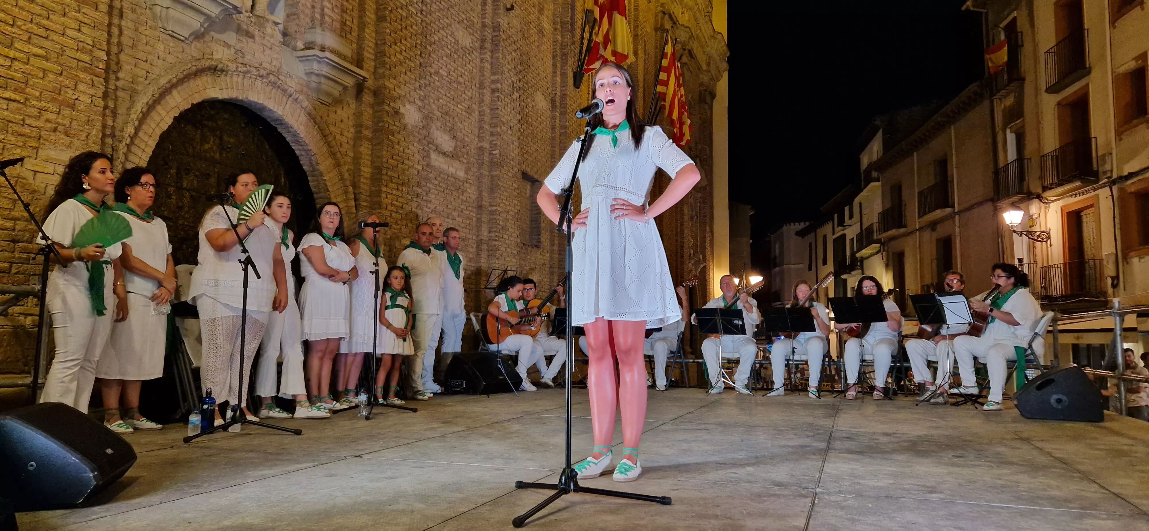 Ronda al Santo. Estirpe de Aragonia. Foto Myriam Martínez