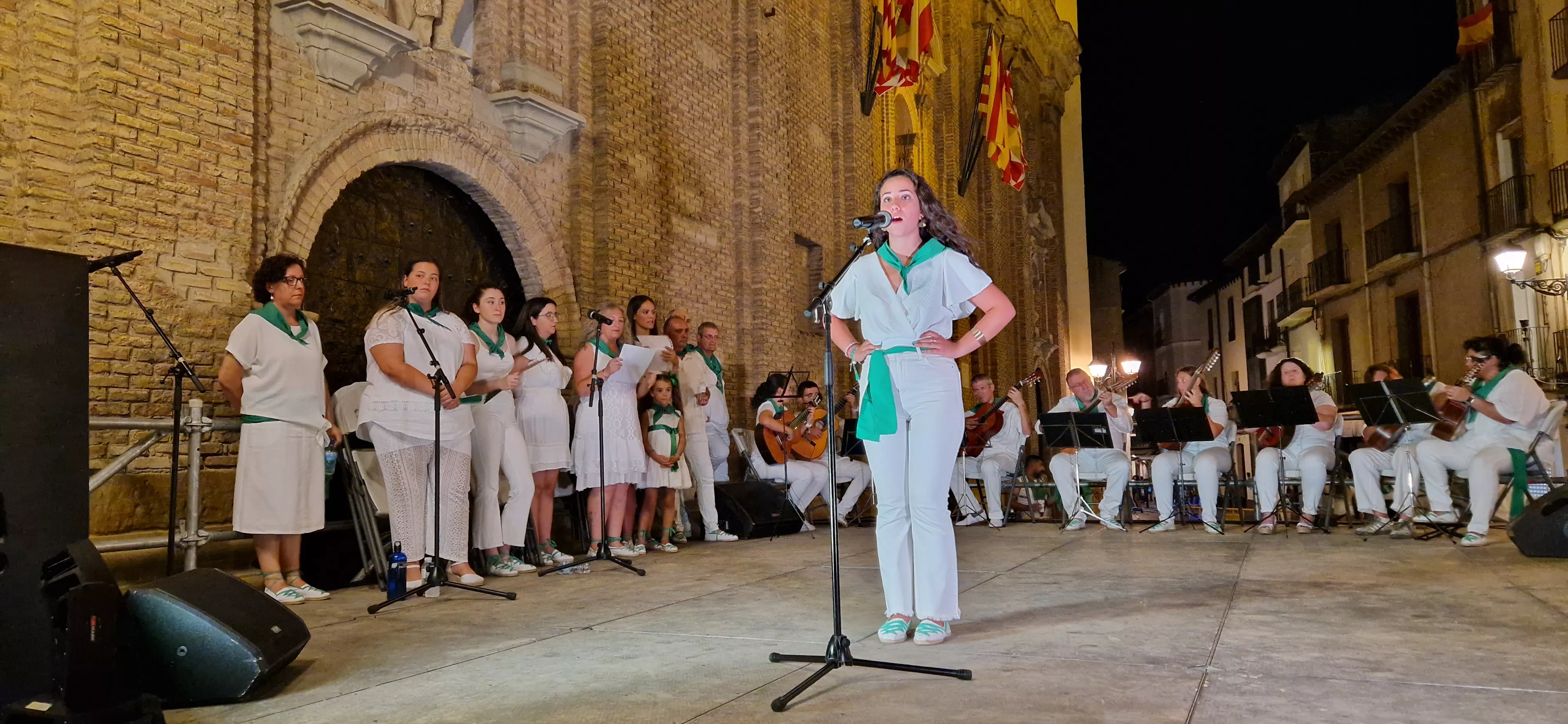 Ronda al Santo. Estirpe de Aragonia. Foto Myriam Martínez