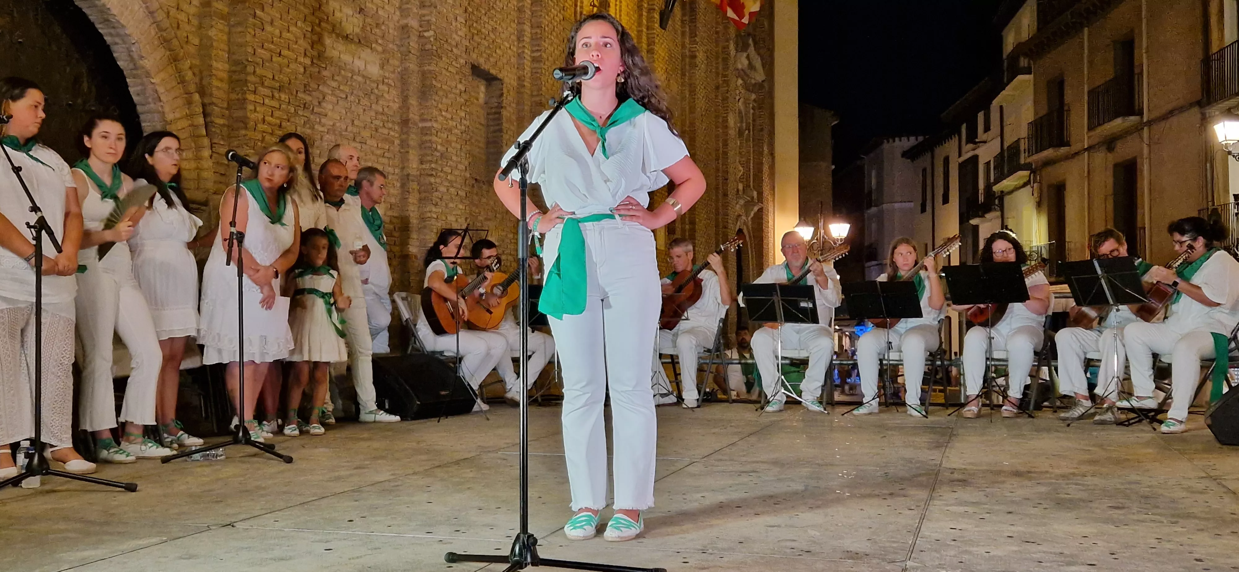 Ronda al Santo. Estirpe de Aragonia. Foto Myriam Martínez