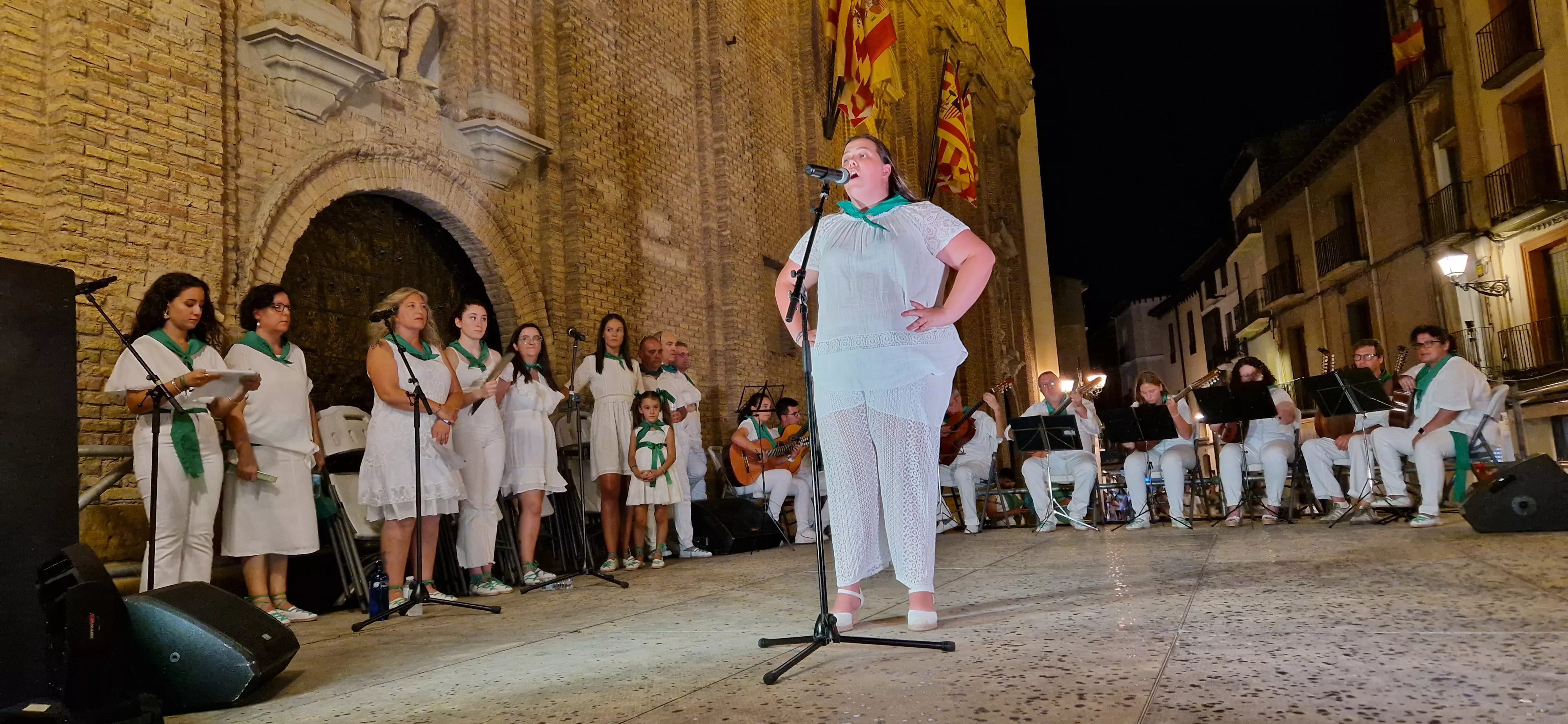 Ronda al Santo. Estirpe de Aragonia. Foto Myriam Martínez