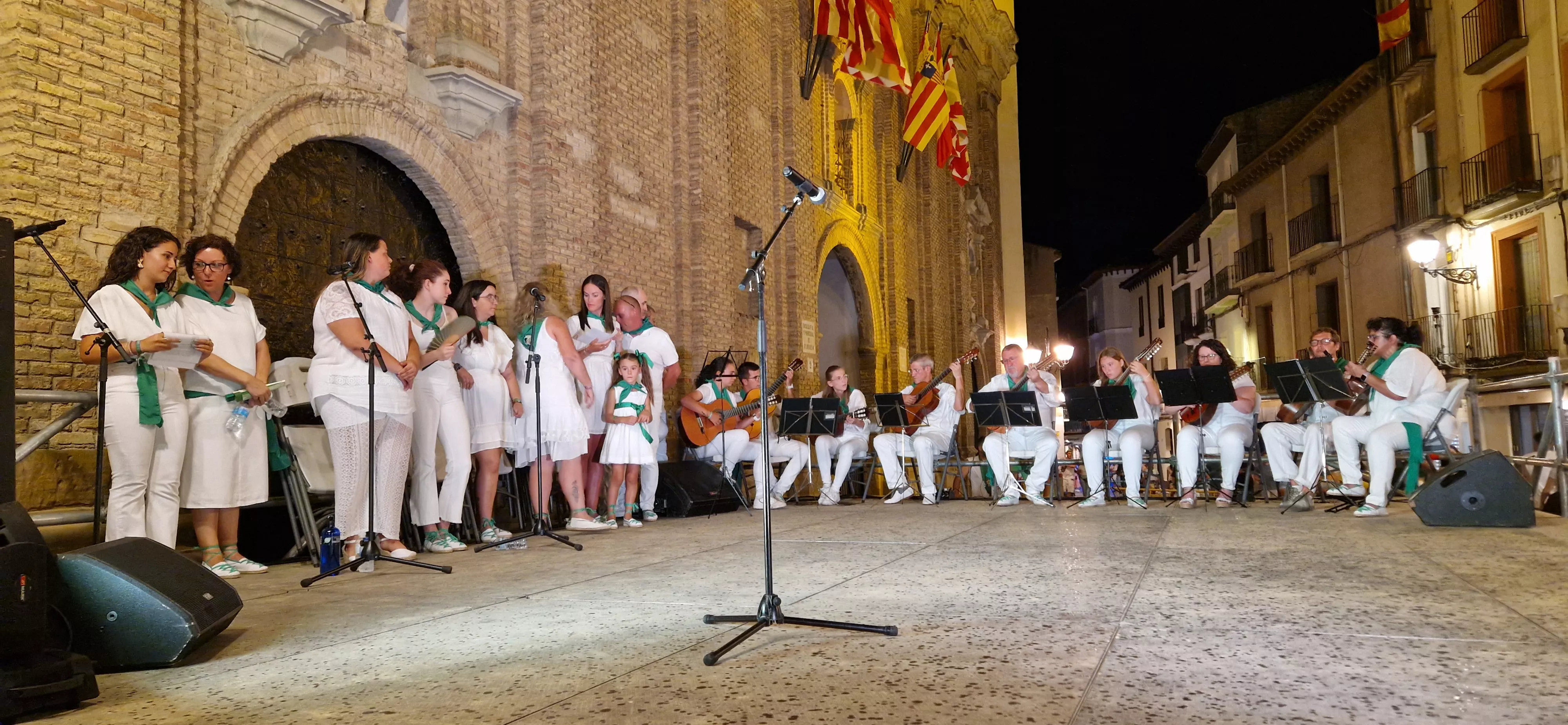 Ronda al Santo. Estirpe de Aragonia. Foto Myriam Martínez