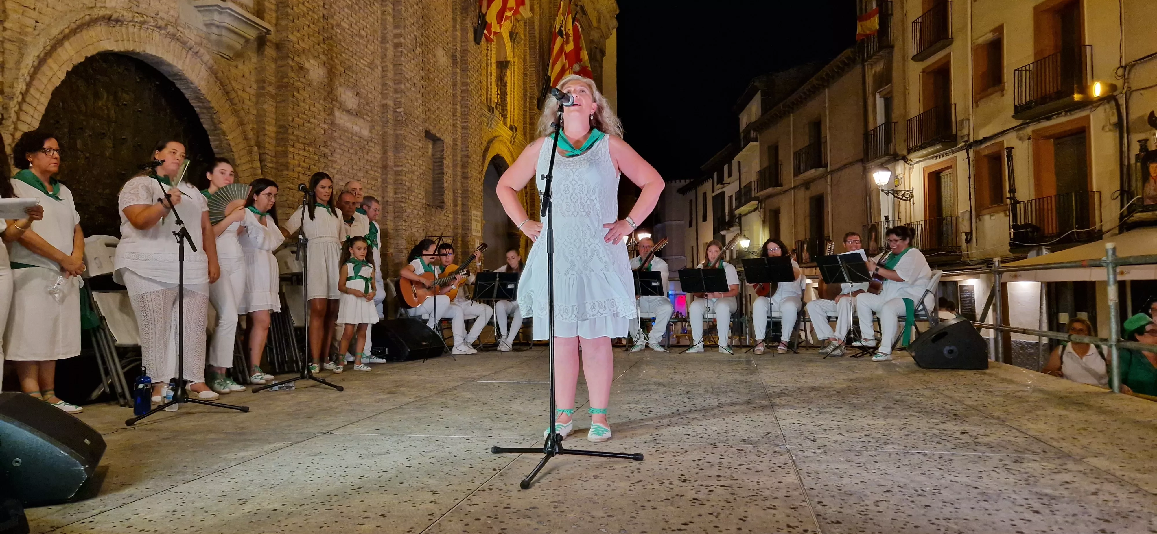 Ronda al Santo. Estirpe de Aragonia. Foto Myriam Martínez