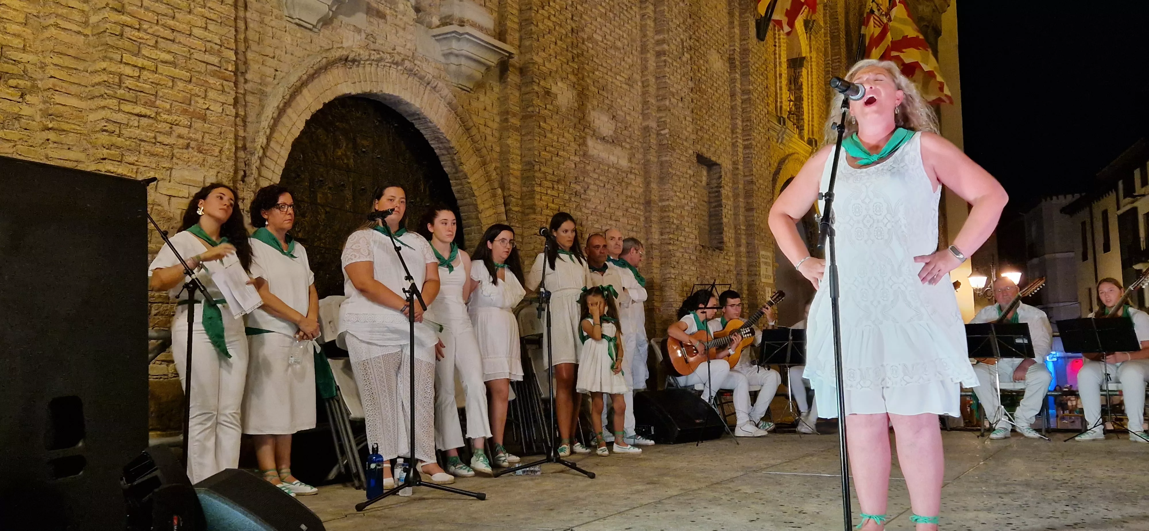 Ronda al Santo. Estirpe de Aragonia. Foto Myriam Martínez