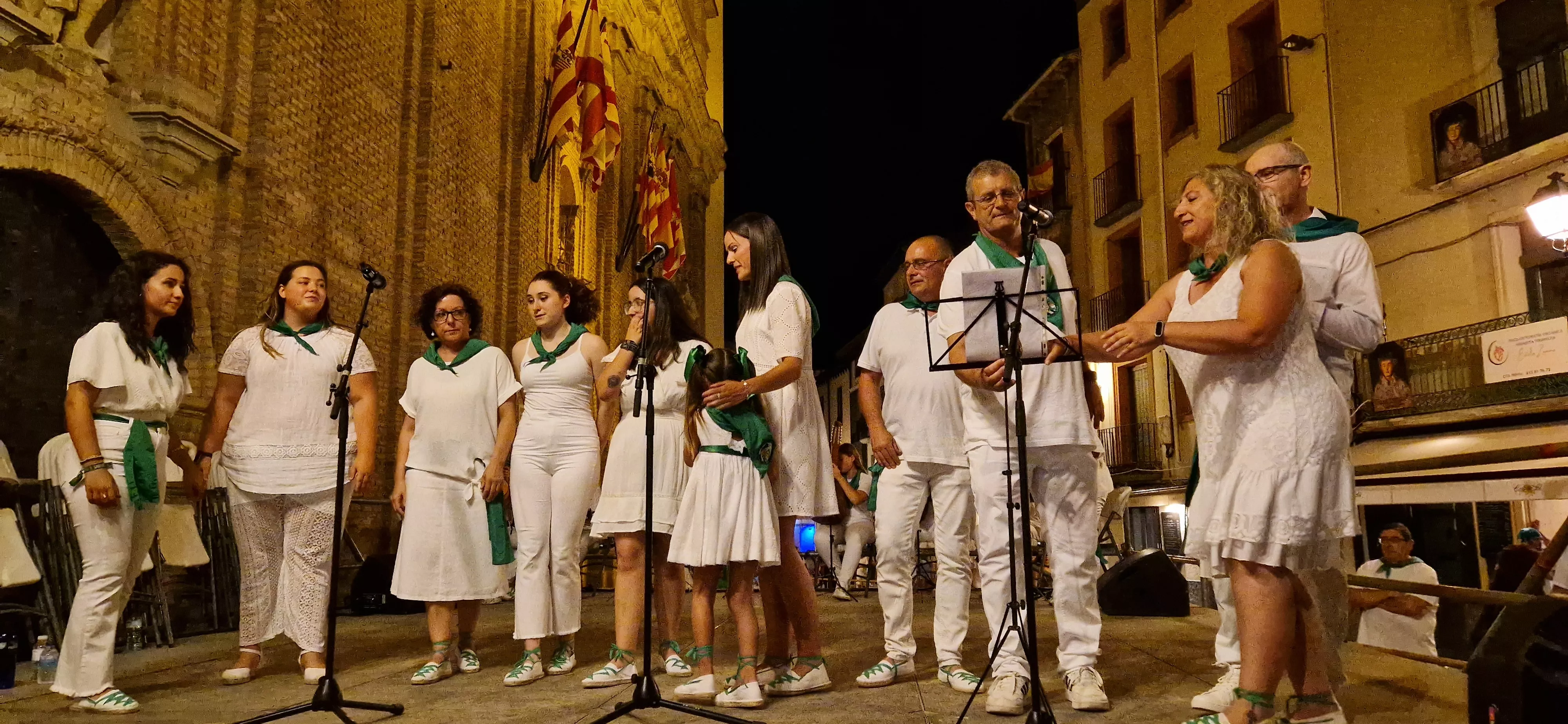 Ronda al Santo. Estirpe de Aragonia. Foto Myriam Martínez