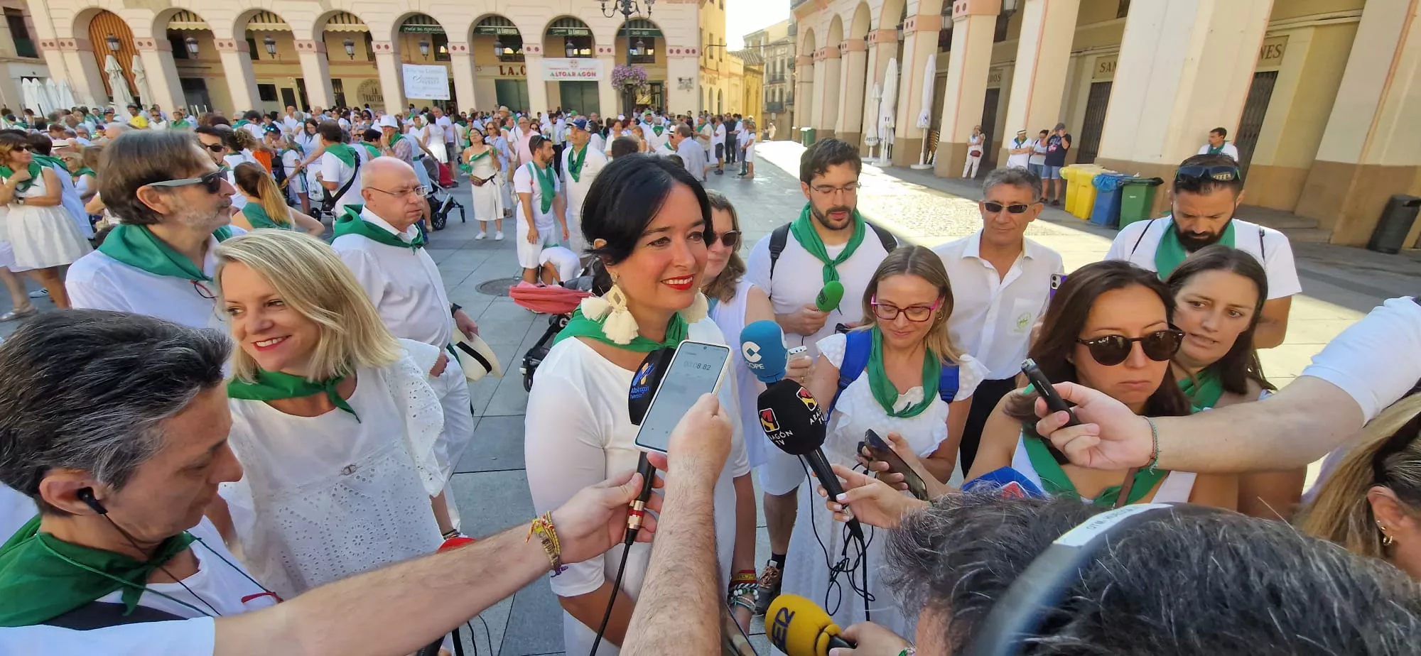 Lorena Orduna, en su comparecencia