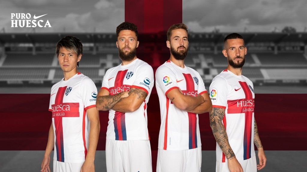 Nueva camiseta de la SD Huesca.