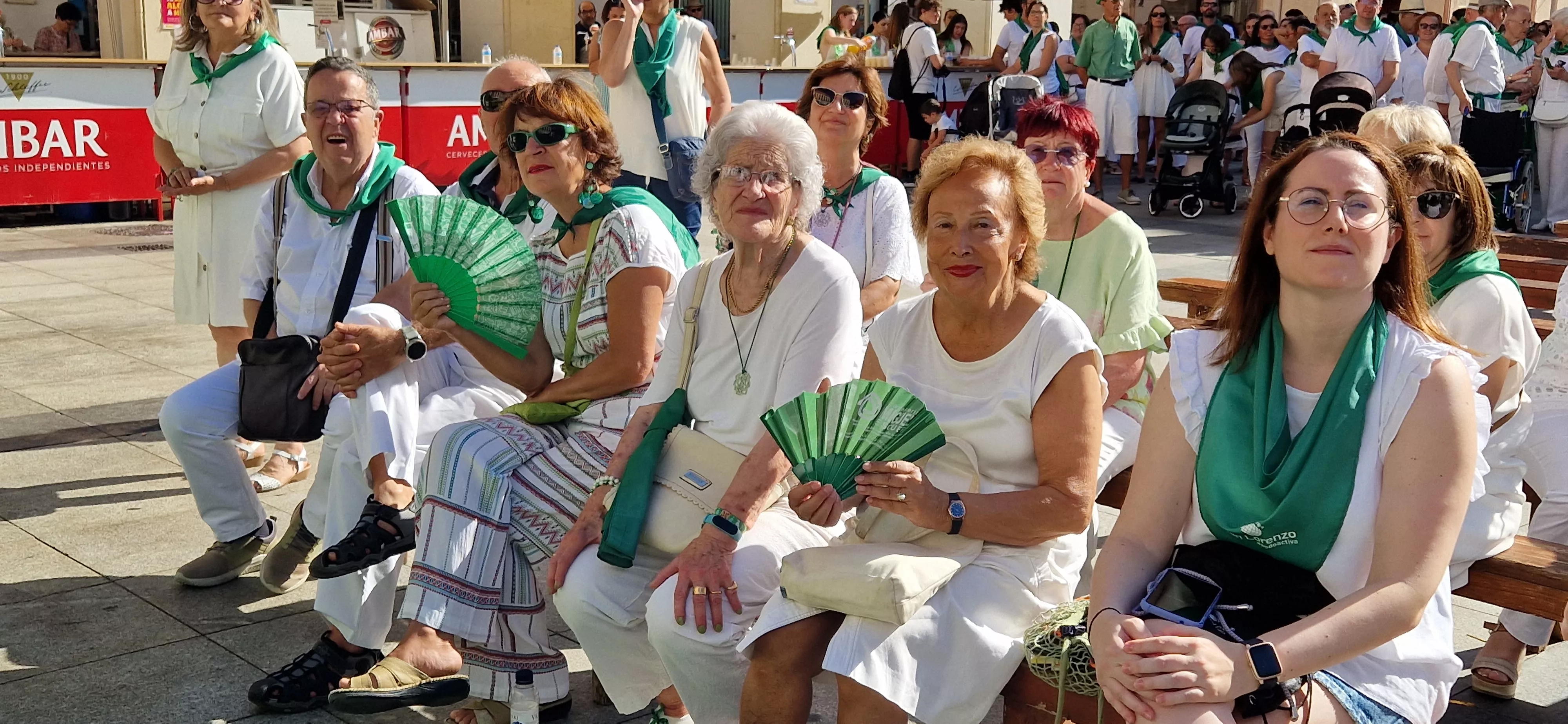 Homenaje a Rosa Casals en la Fiesta del Comercio. Foto Myriam Martínez