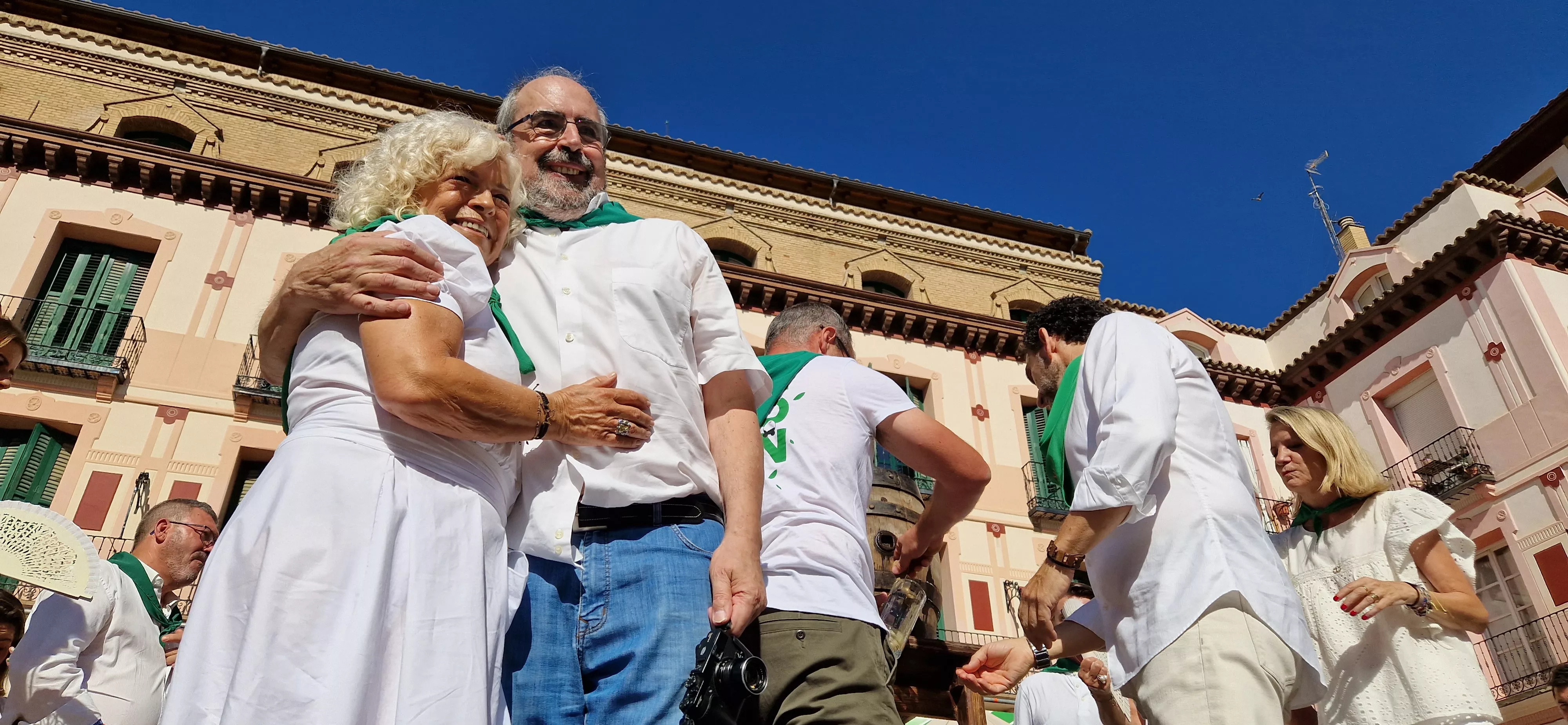 Homenaje a Rosa Casals en la Fiesta del Comercio. Foto Myriam Martínez