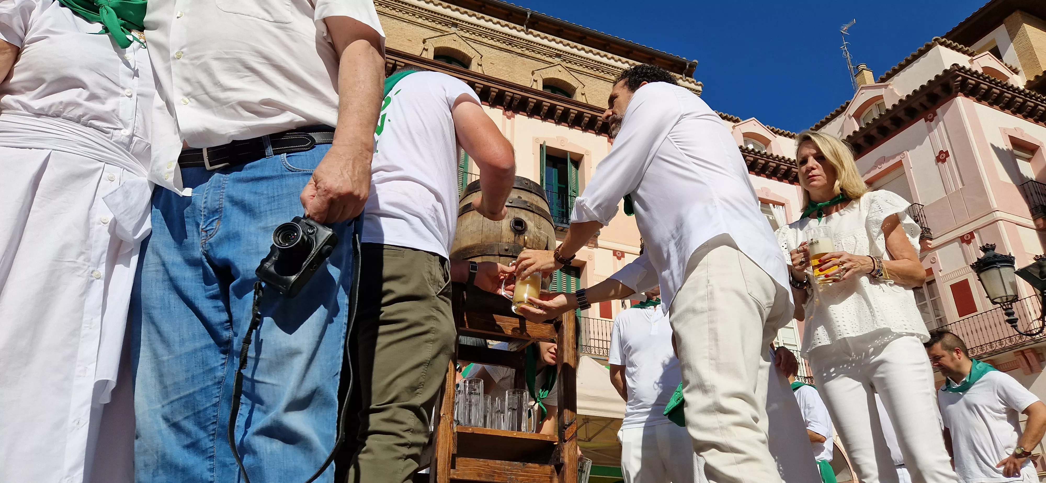Homenaje a Rosa Casals en la Fiesta del Comercio. Foto Myriam Martínez
