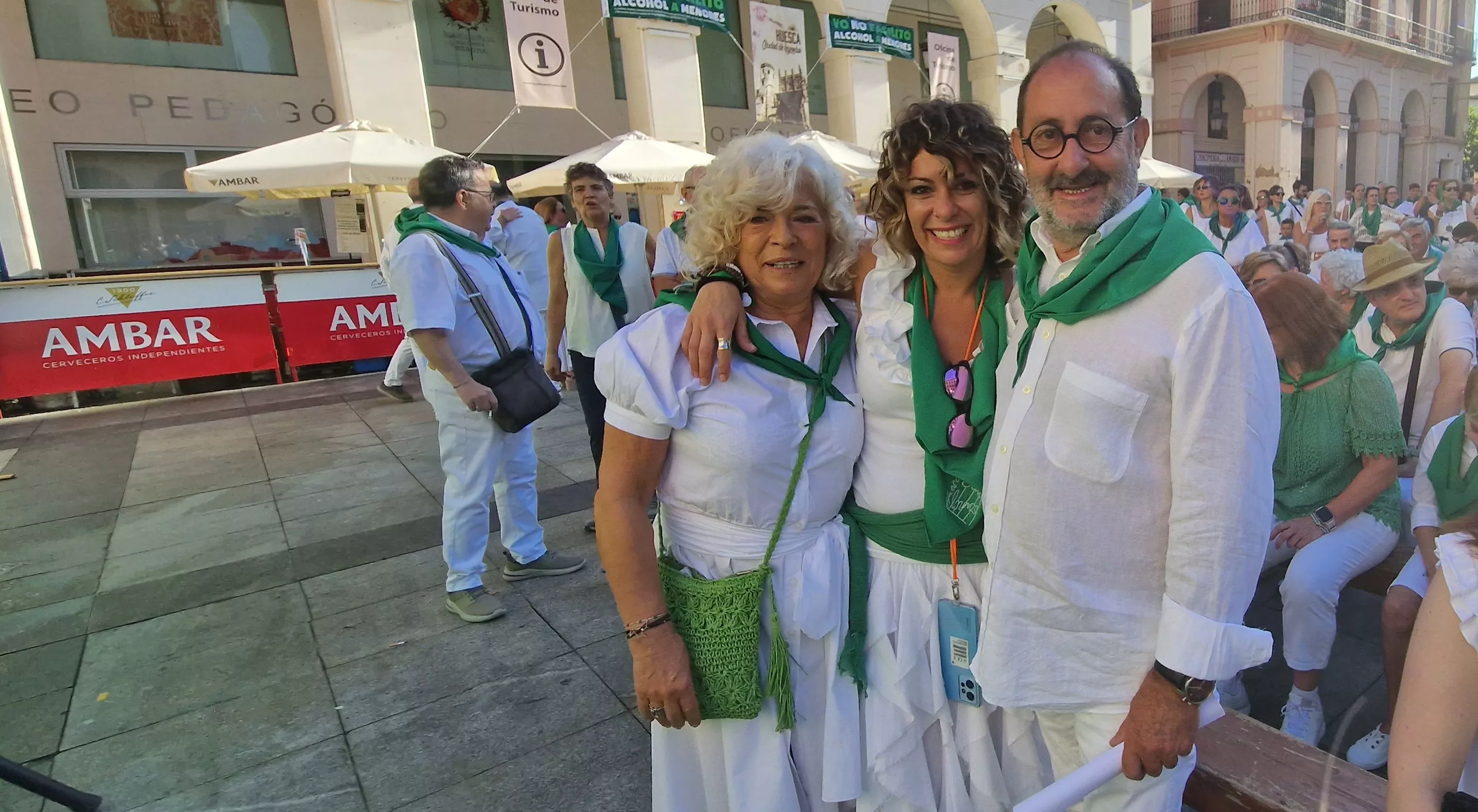 Homenaje a Rosa Casals en la Fiesta del Comercio. Foto Myriam Martínez