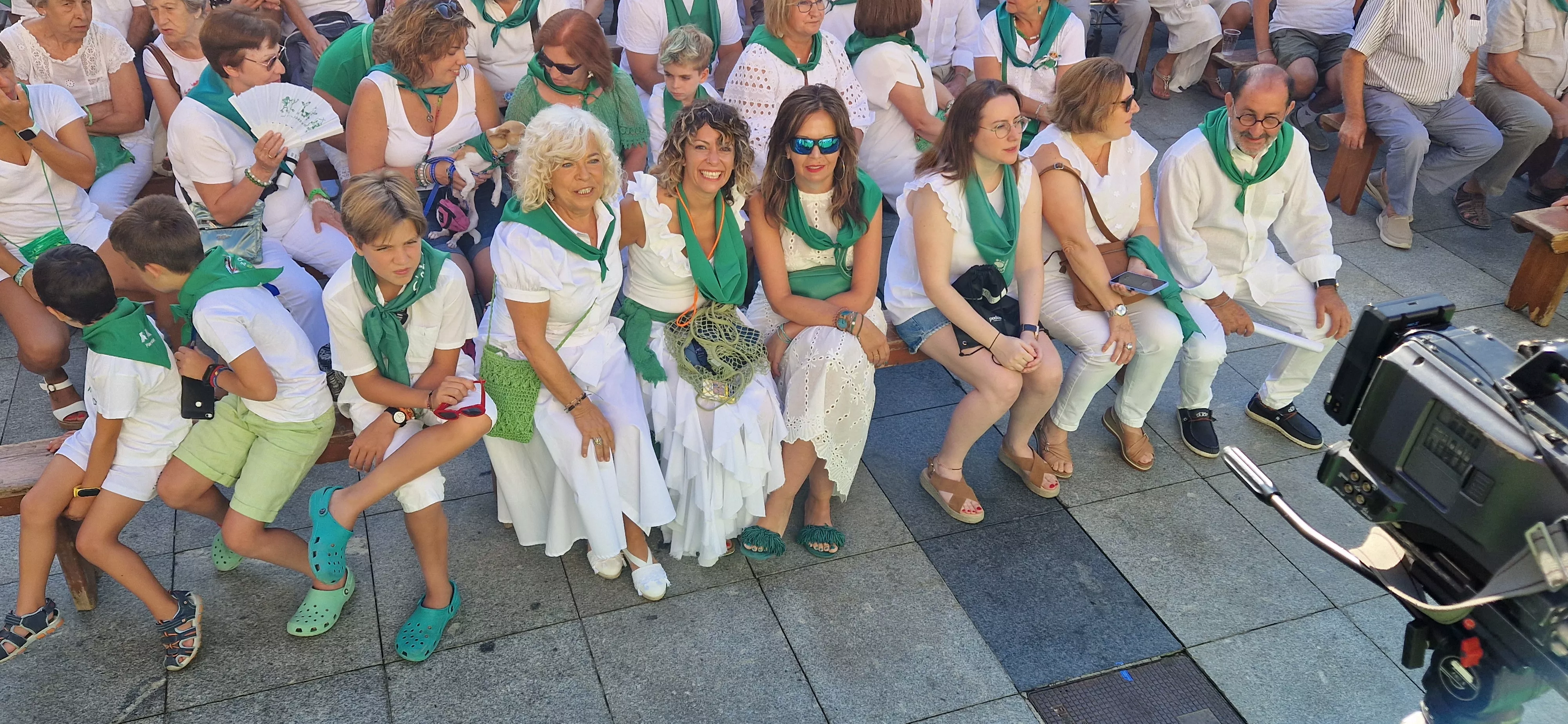 Homenaje a Rosa Casals en la Fiesta del Comercio. Foto Myriam Martínez
