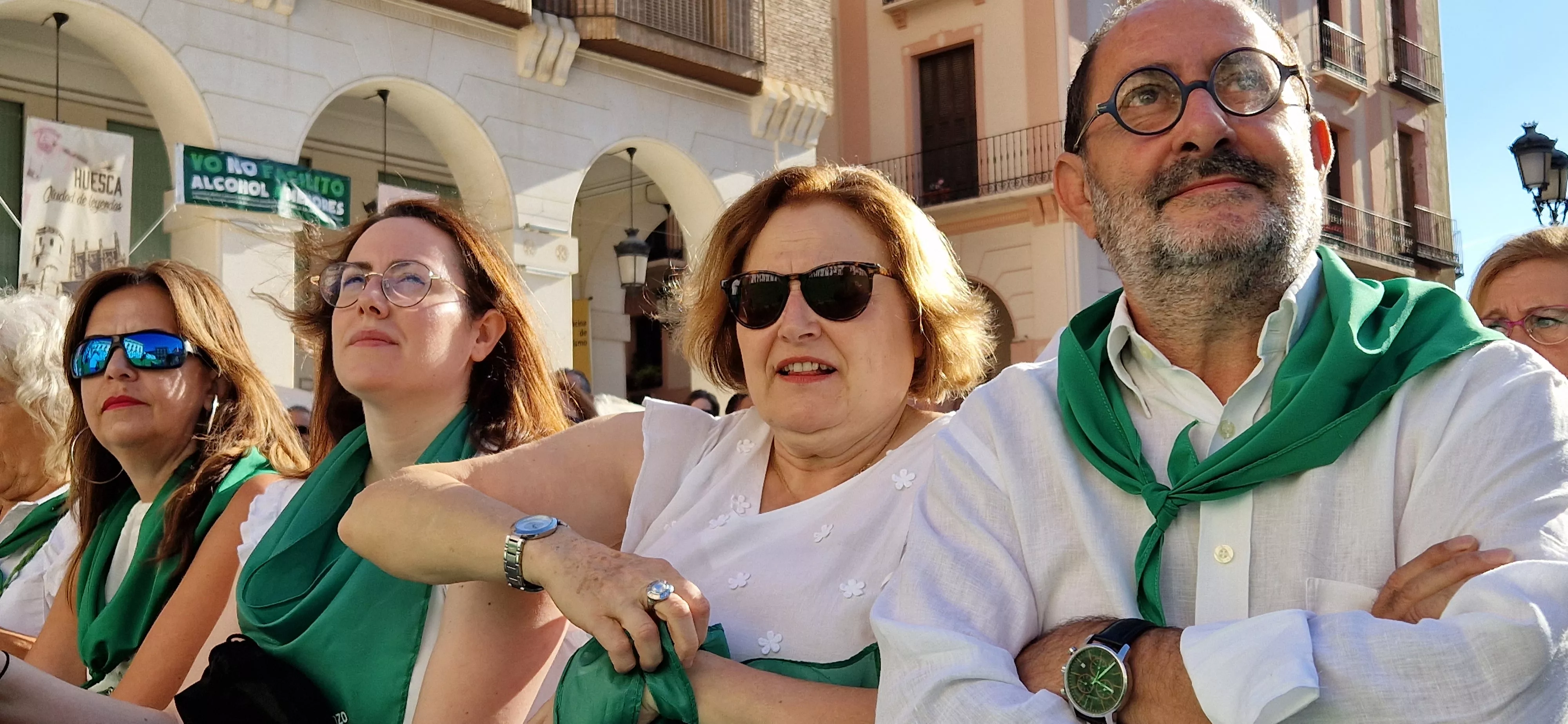 Homenaje a Rosa Casals en la Fiesta del Comercio. Foto Myriam Martínez