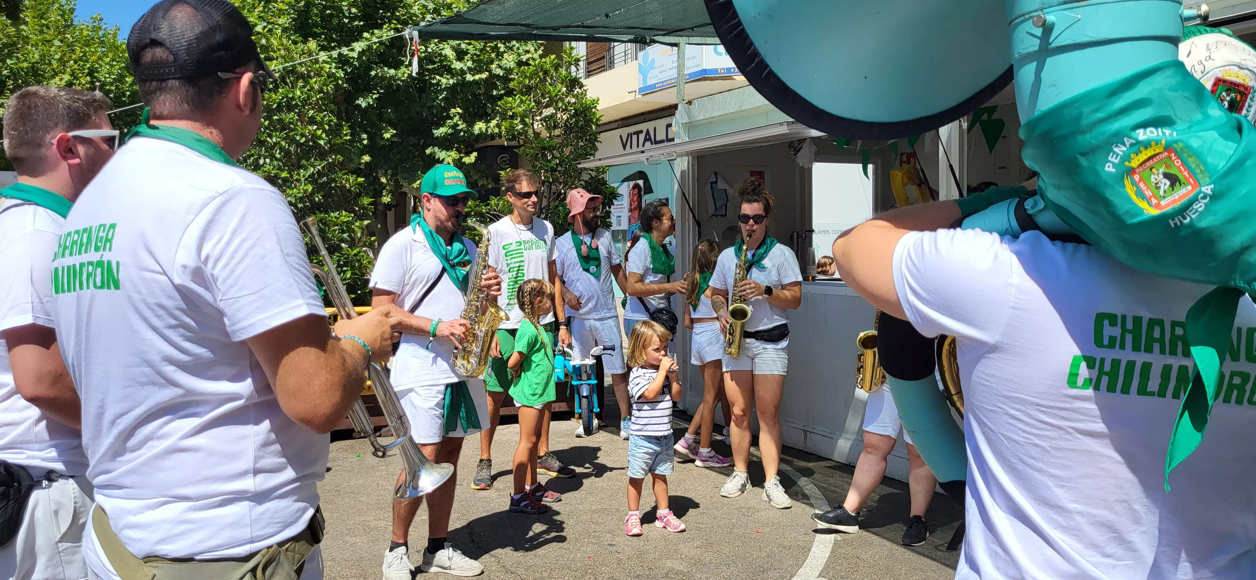 La Charanga Chilindrón acompañará, al igual que en San Lorenzo, las actividades de la Peña Zoiti por San Vicente.