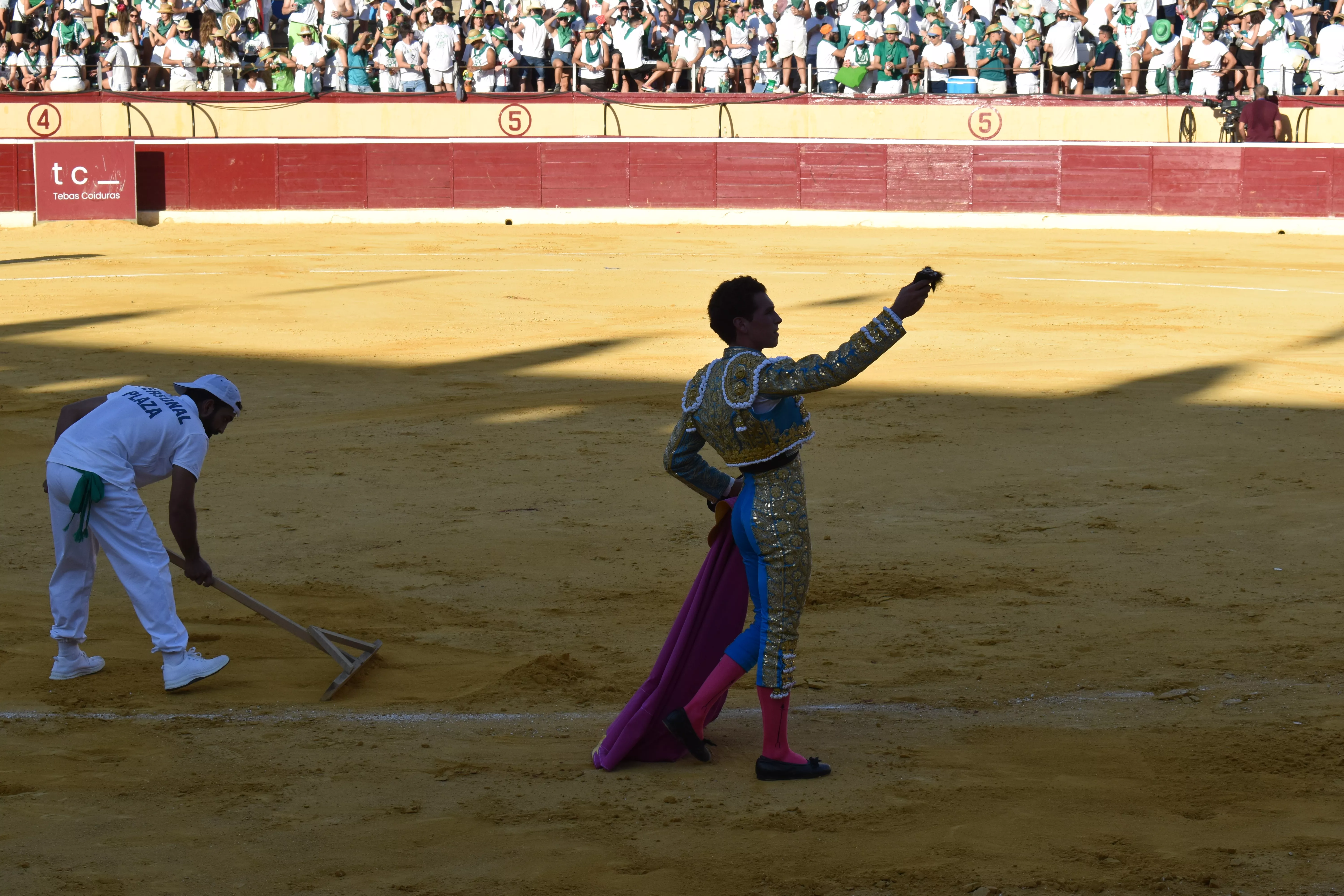 Segunda de abono de la Feria de La Albahaca 2023. Foto: Carlos Jalle