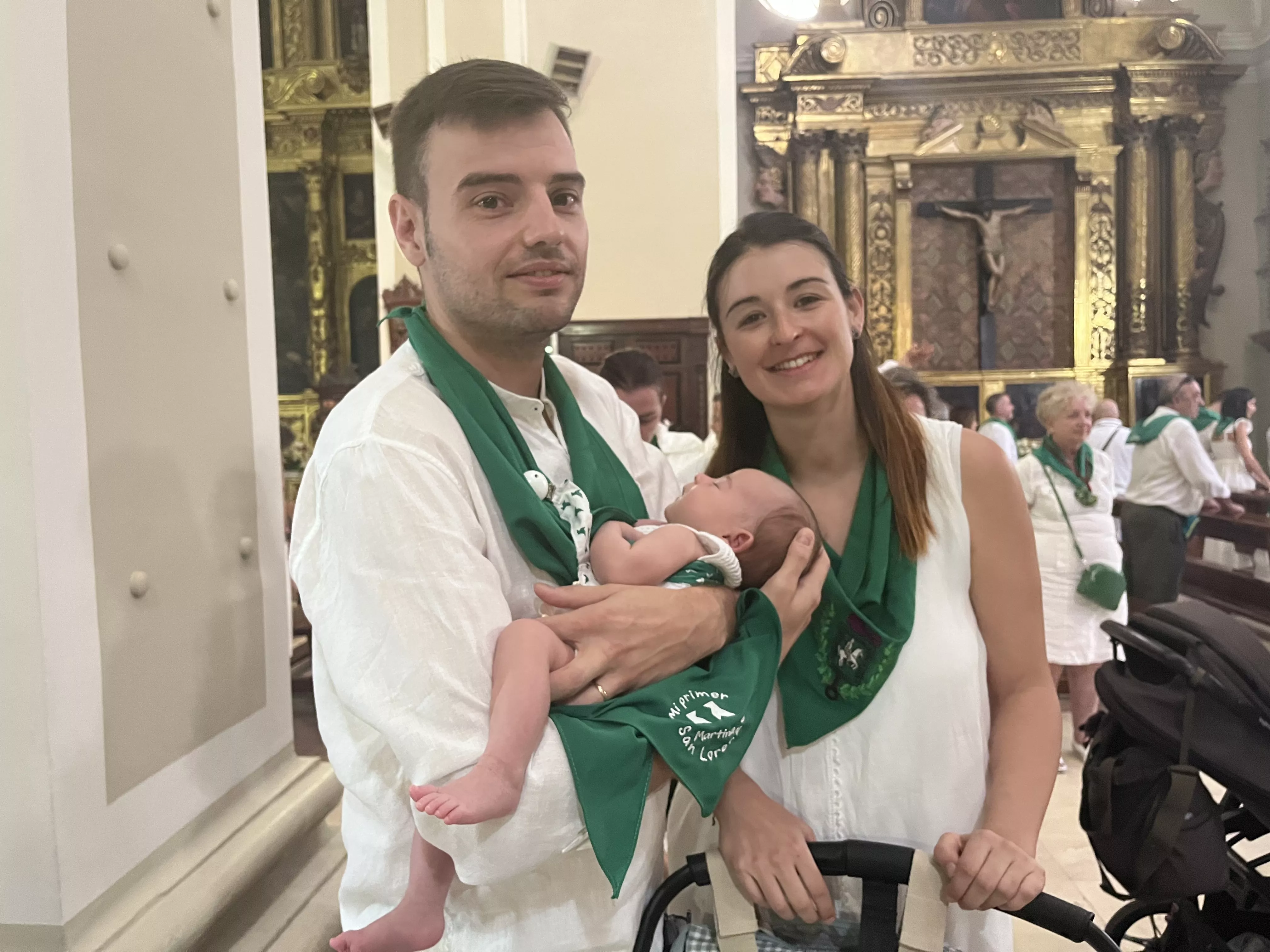 Presentación de niños y niñas a San Lorenzo. Foto: Mercedes Manterola
