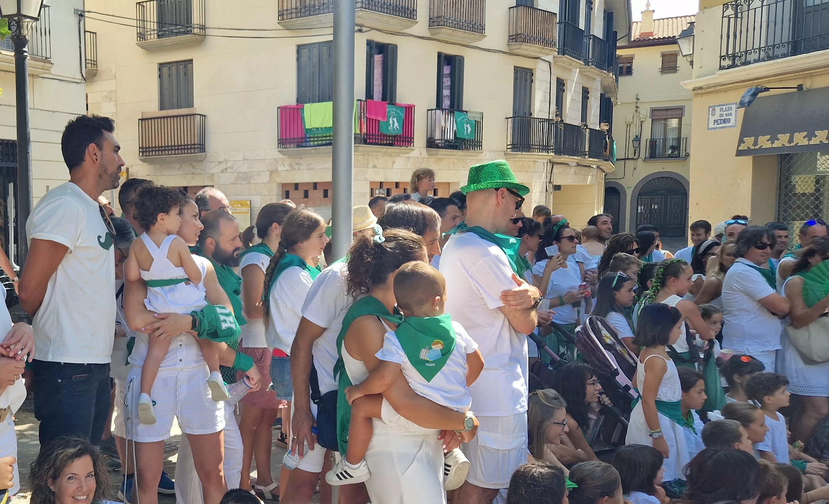 Circo La Raspa, en la plaza de San Pedro. Foto Myriam Martínez