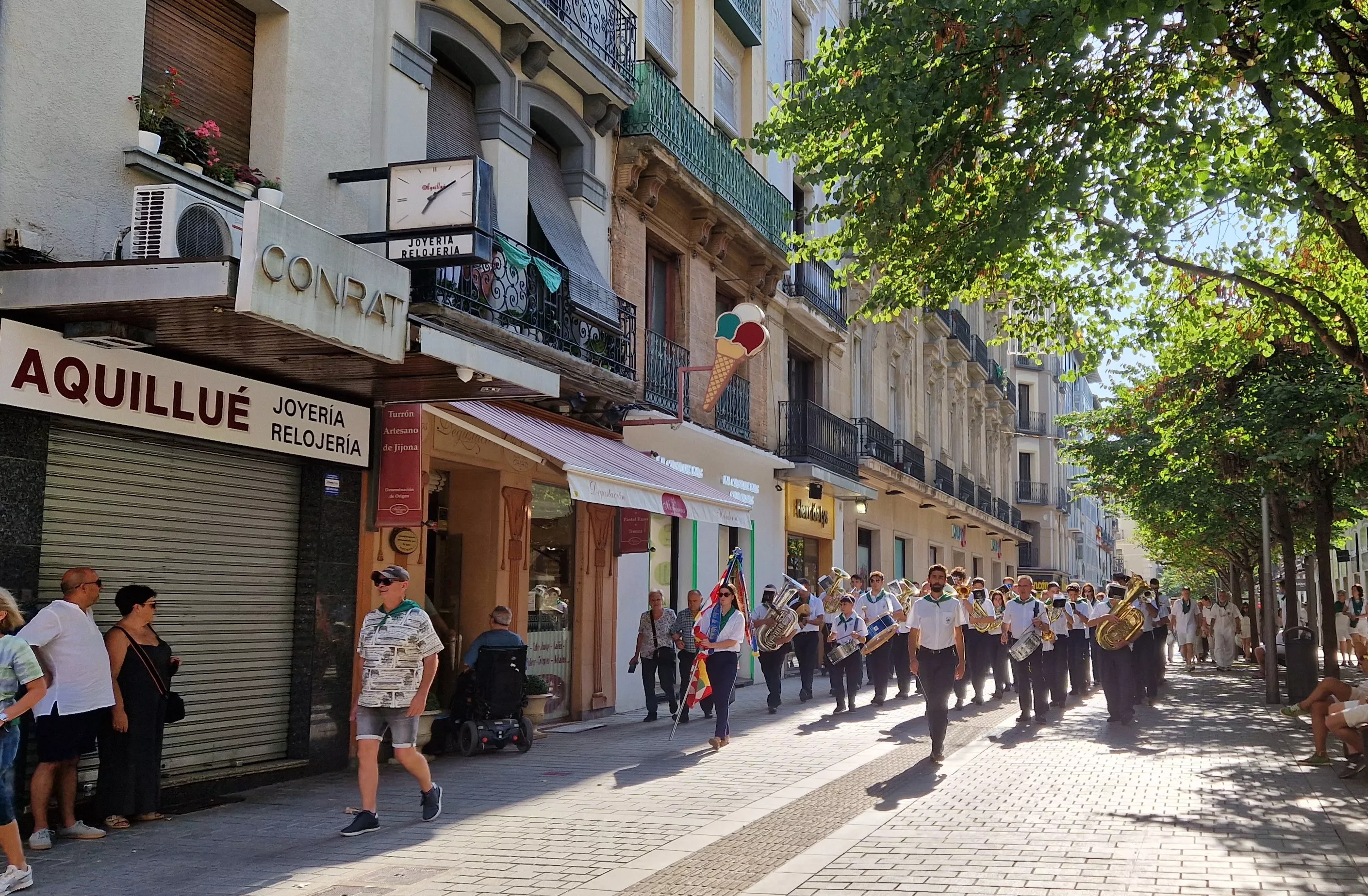 ¡Que pasa la Banda de Música de Huesca! Foto Myriam Martínez