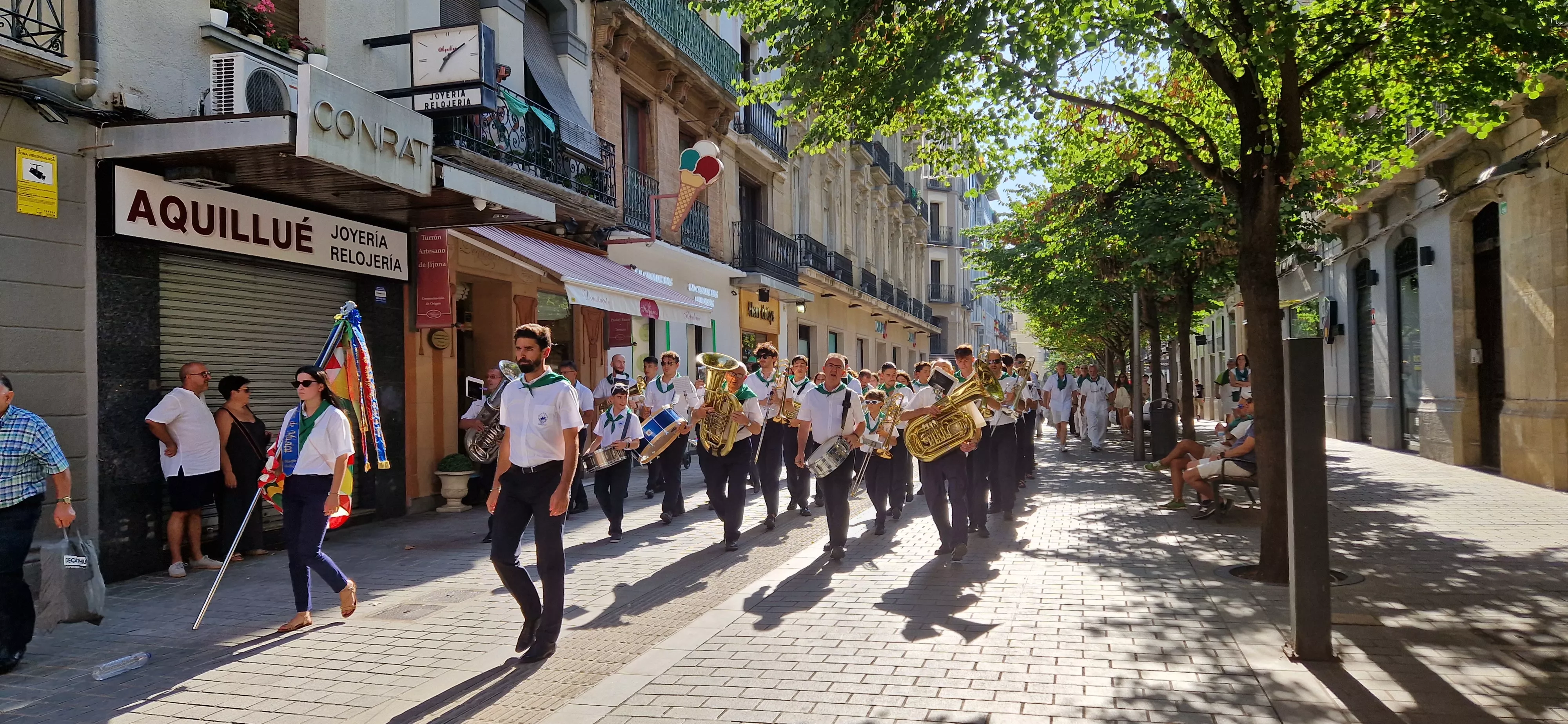 ¡Que pasa la Banda de Música de Huesca! Foto Myriam Martínez