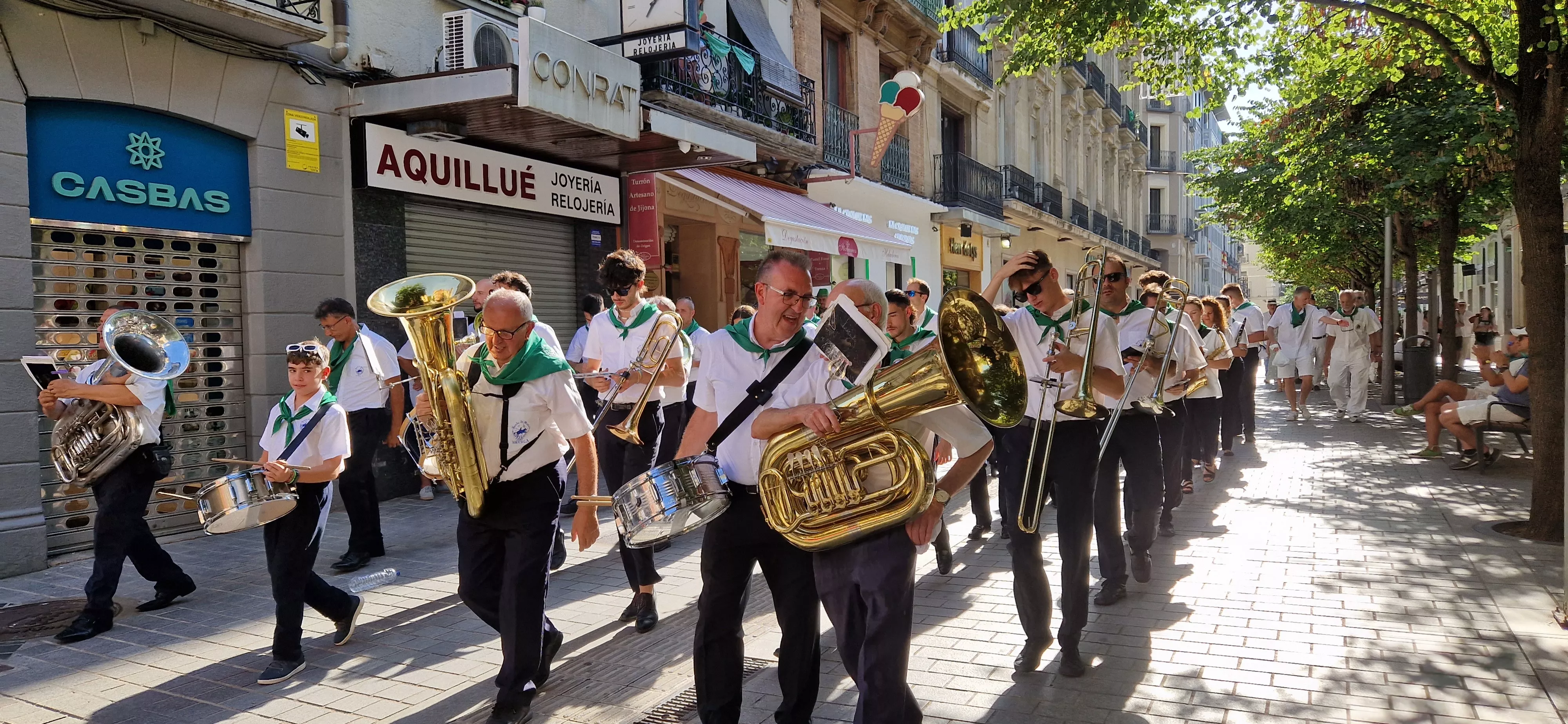 ¡Que pasa la Banda de Música de Huesca! Foto Myriam Martínez