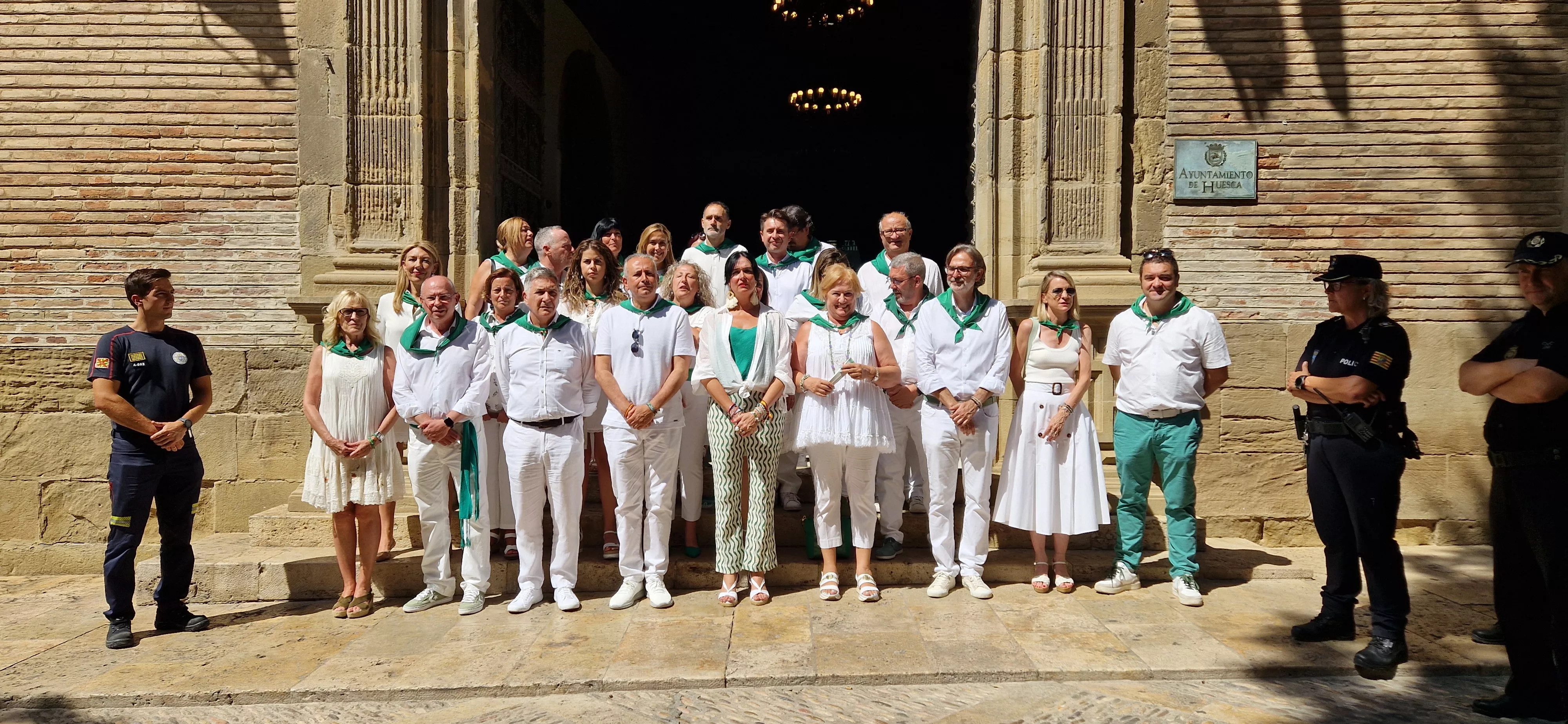 Minuto de repulsa por una nueva agresión sexual en San Lorenzo. Foto Myriam Martínez