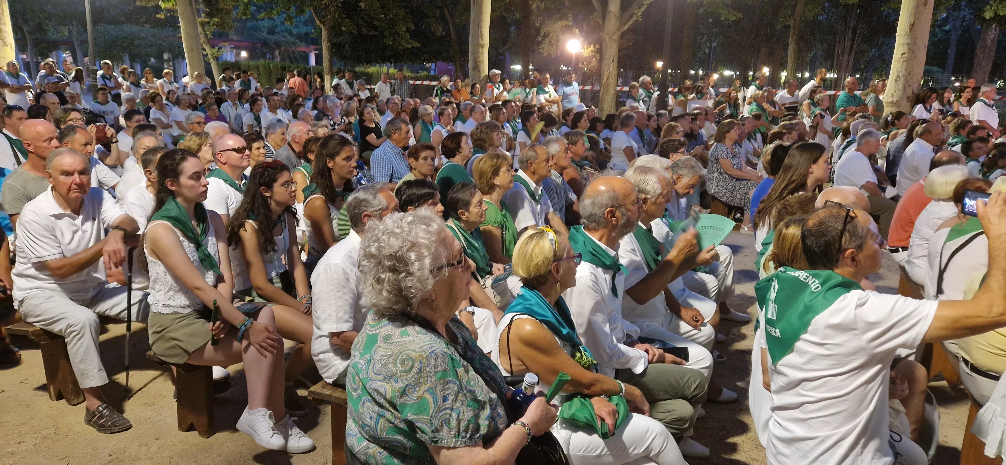 Actuación del grupo San Lorenzo. Foto Myriam Martínez