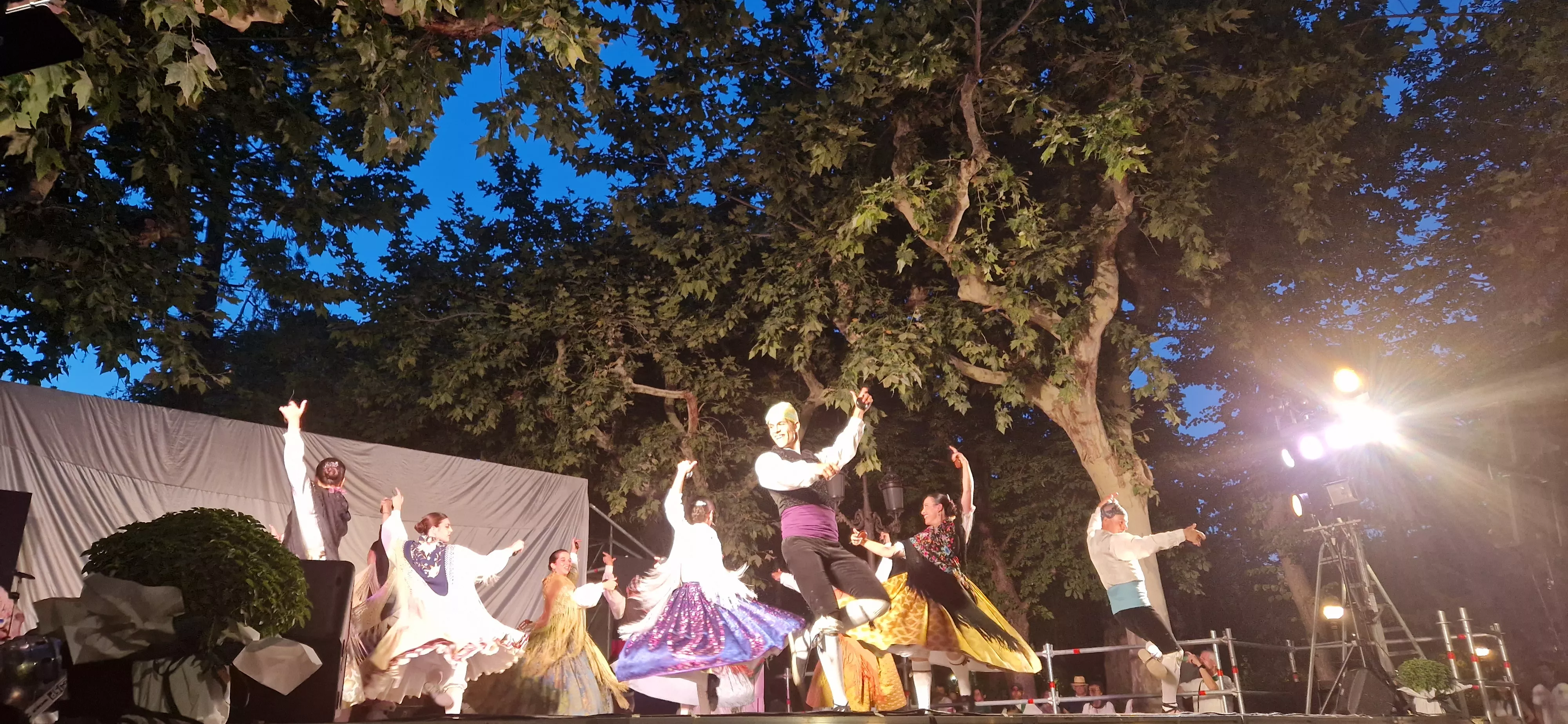 Actuación del grupo San Lorenzo. Foto Myriam Martínez