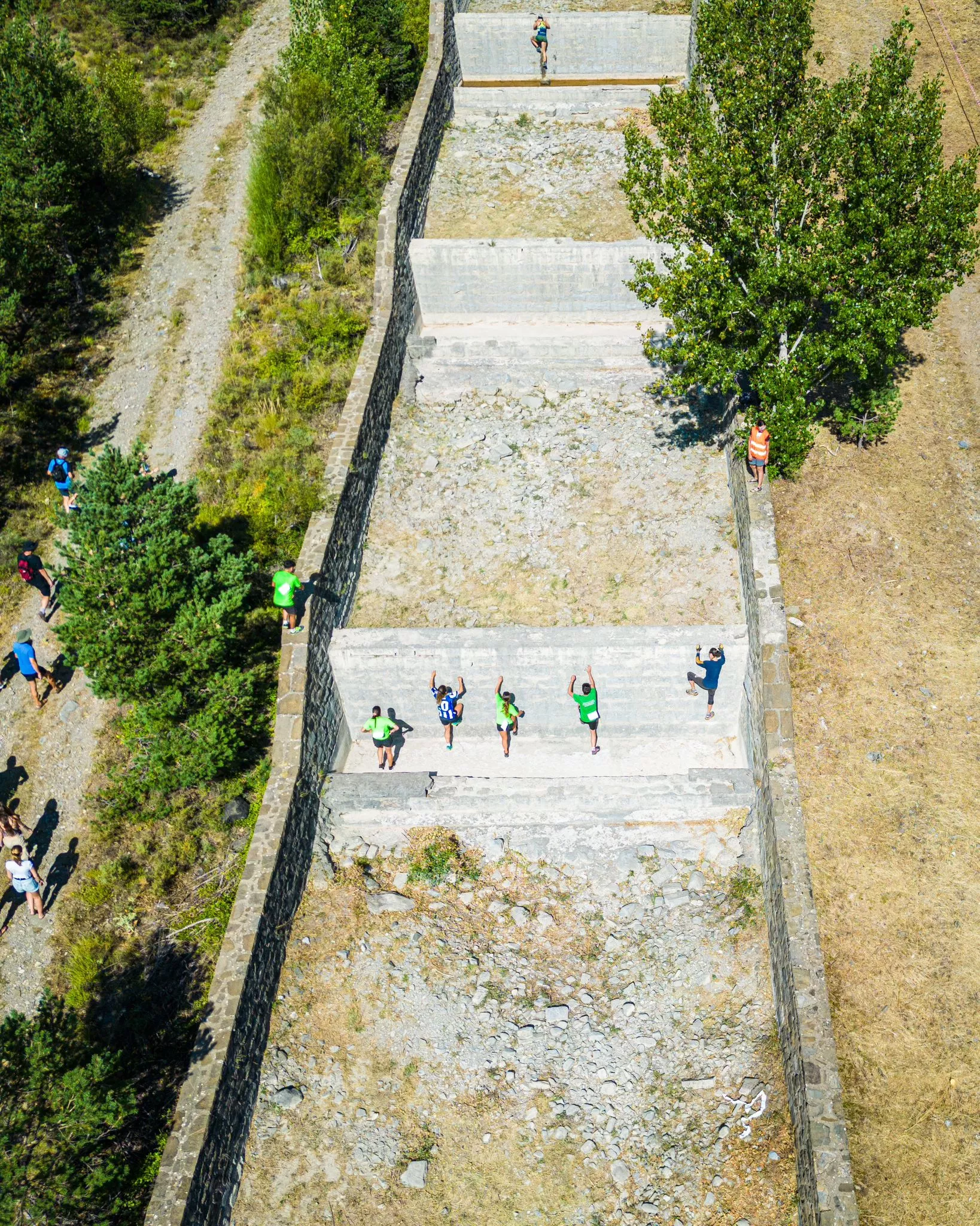 Carrera del Muro, un espectáculo. Yhabril Moro