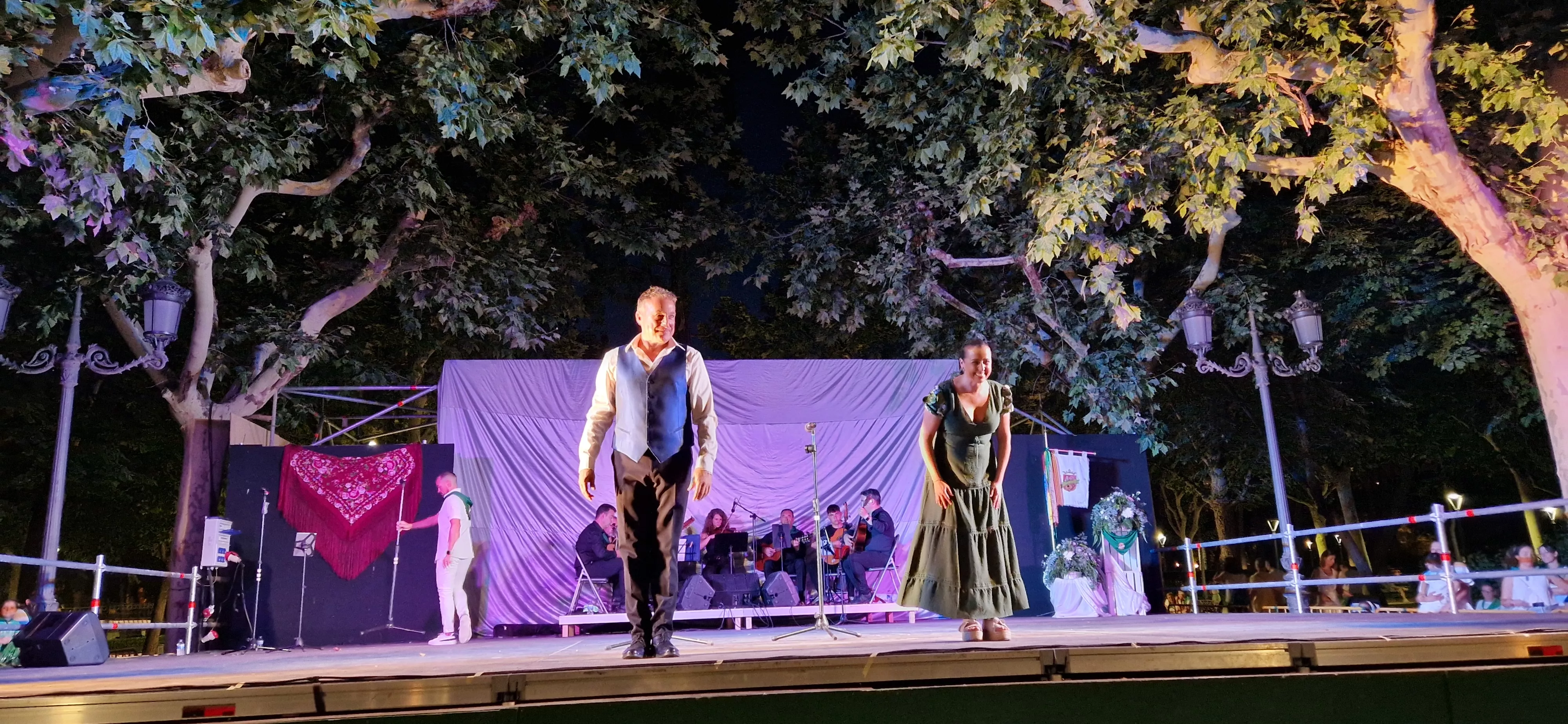 Actuación del grupo San Lorenzo. Foto Myriam Martínez