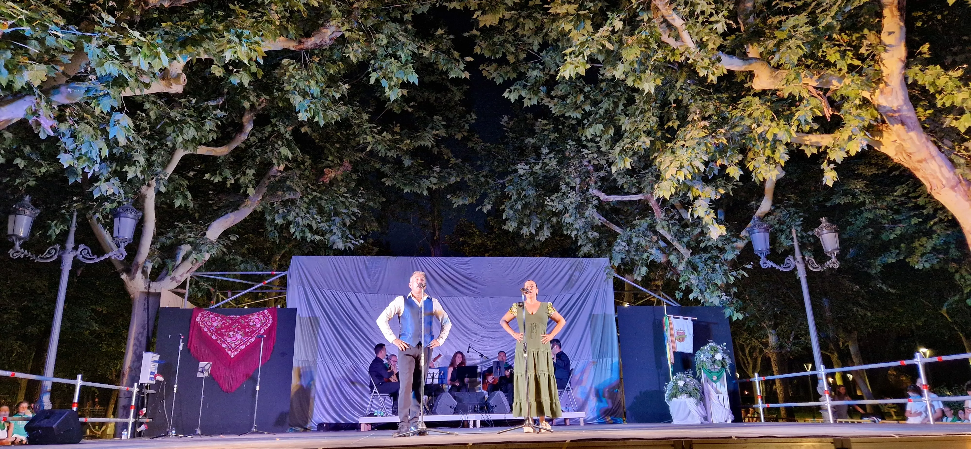 Actuación del grupo San Lorenzo. Foto Myriam Martínez