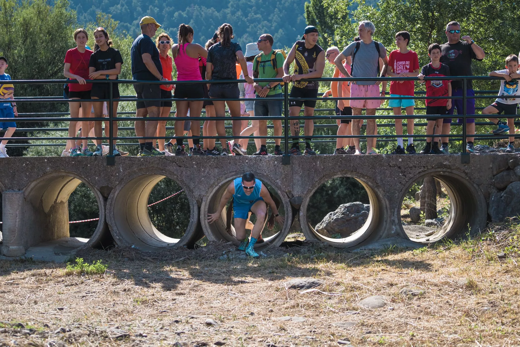 Carrera del Muro, un espectáculo. Yhabril Moro