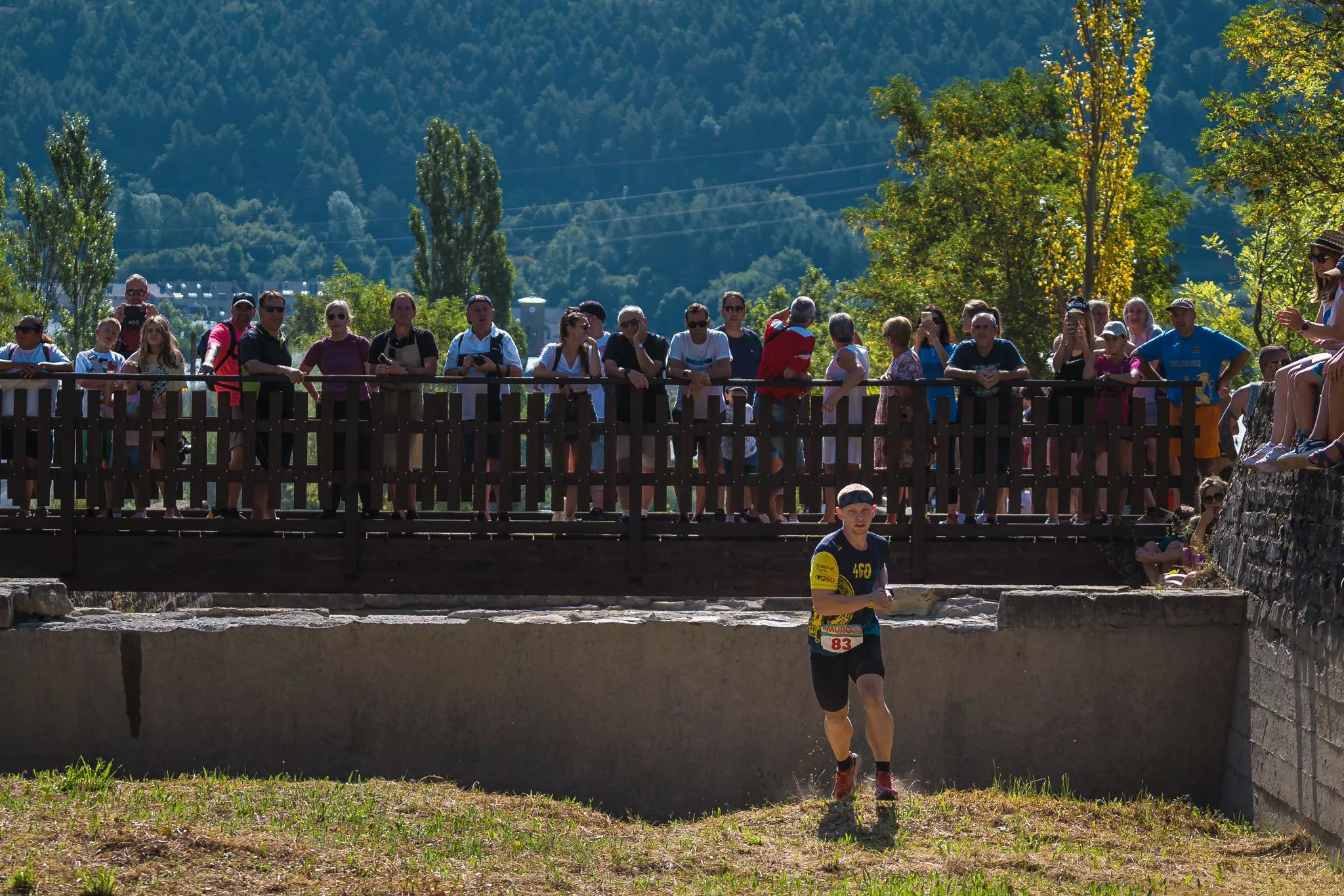Carrera del Muro, un espectáculo. Yhabril Moro