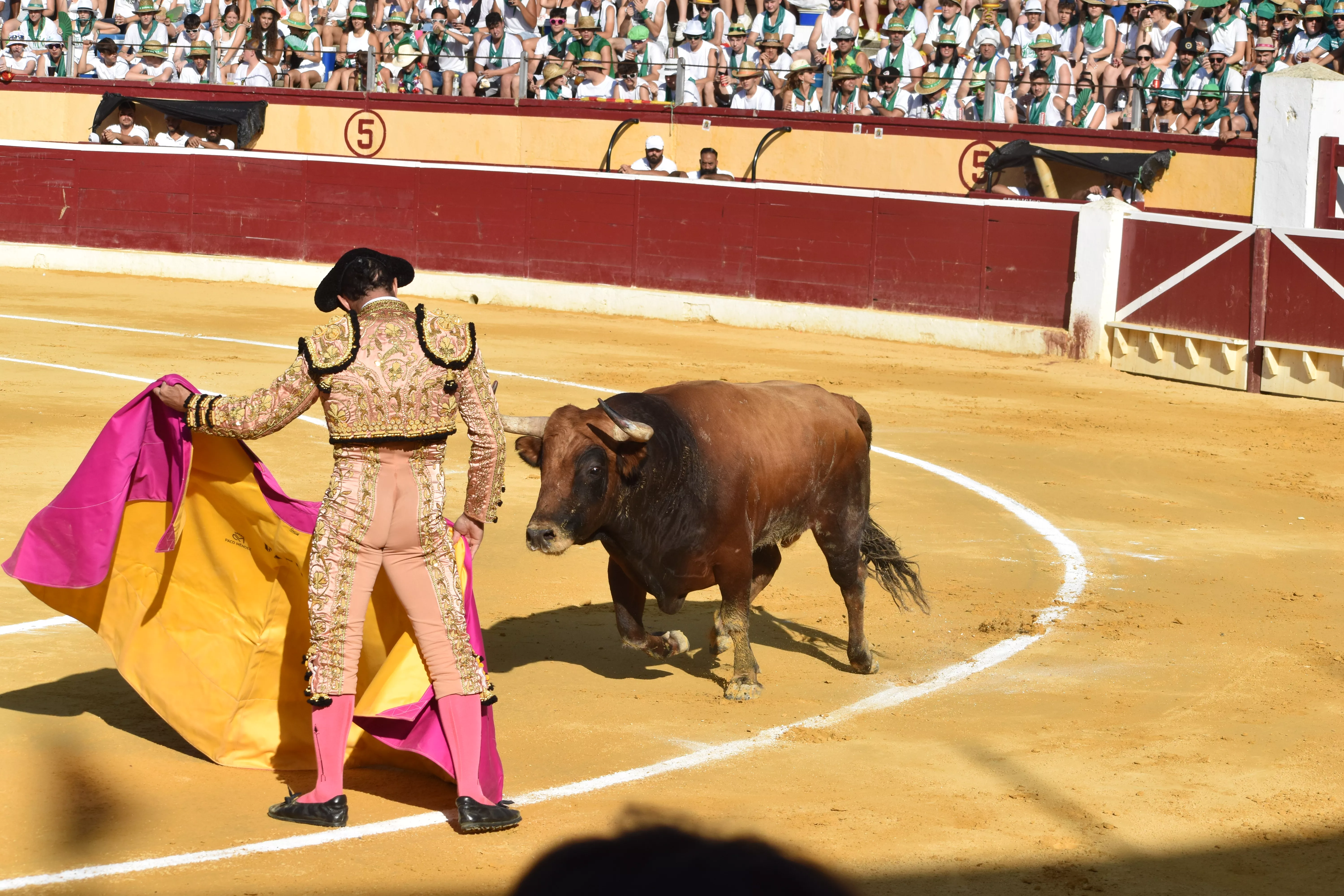 Tercera corrida de la Feria de La Albahaca 2023 de Huesca. Foto: Carlos Jalle