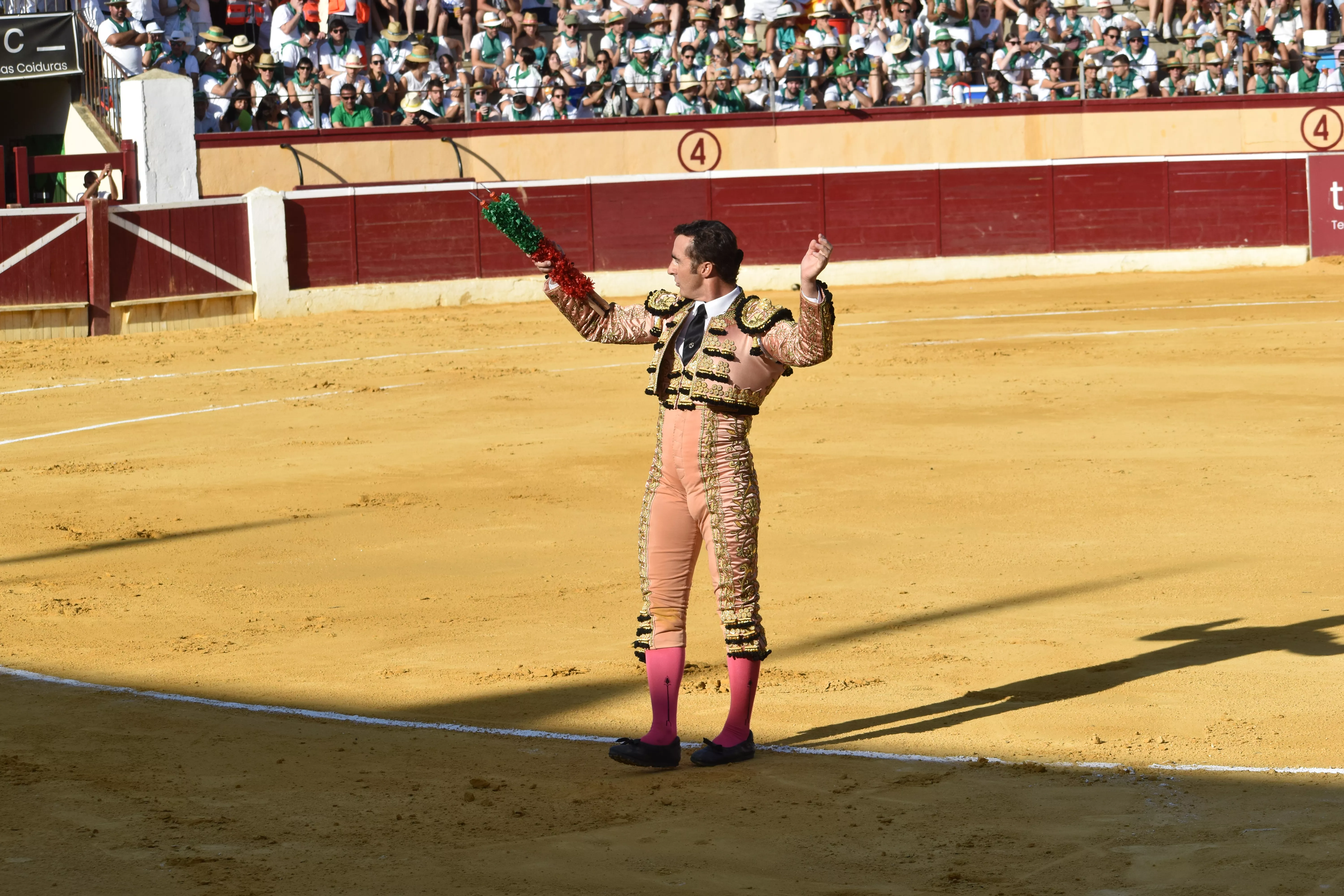 Tercera corrida de la Feria de La Albahaca 2023 de Huesca. Foto: Carlos Jalle
