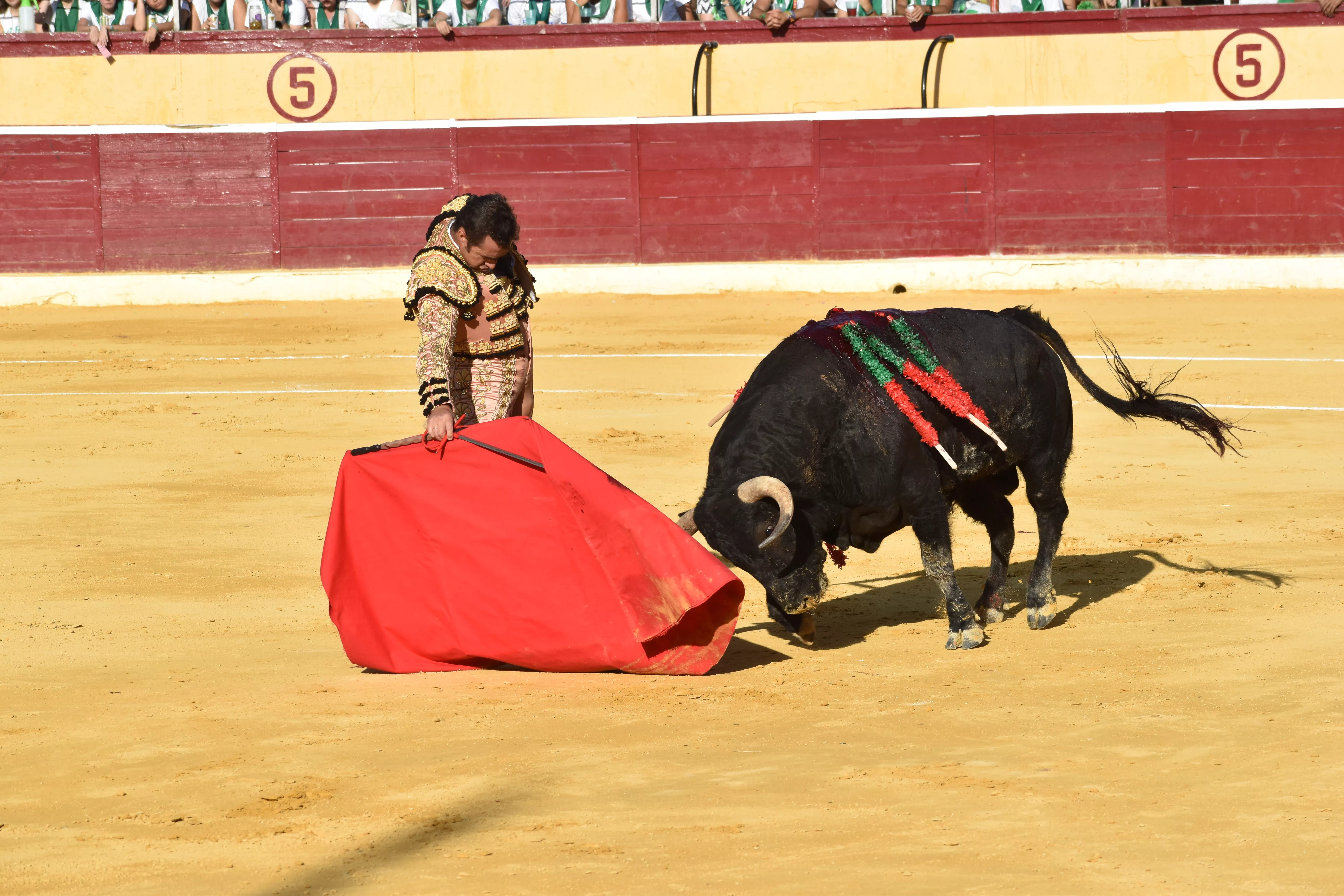 Tercera corrida de la Feria de La Albahaca 2023 de Huesca. Foto: Carlos Jalle
