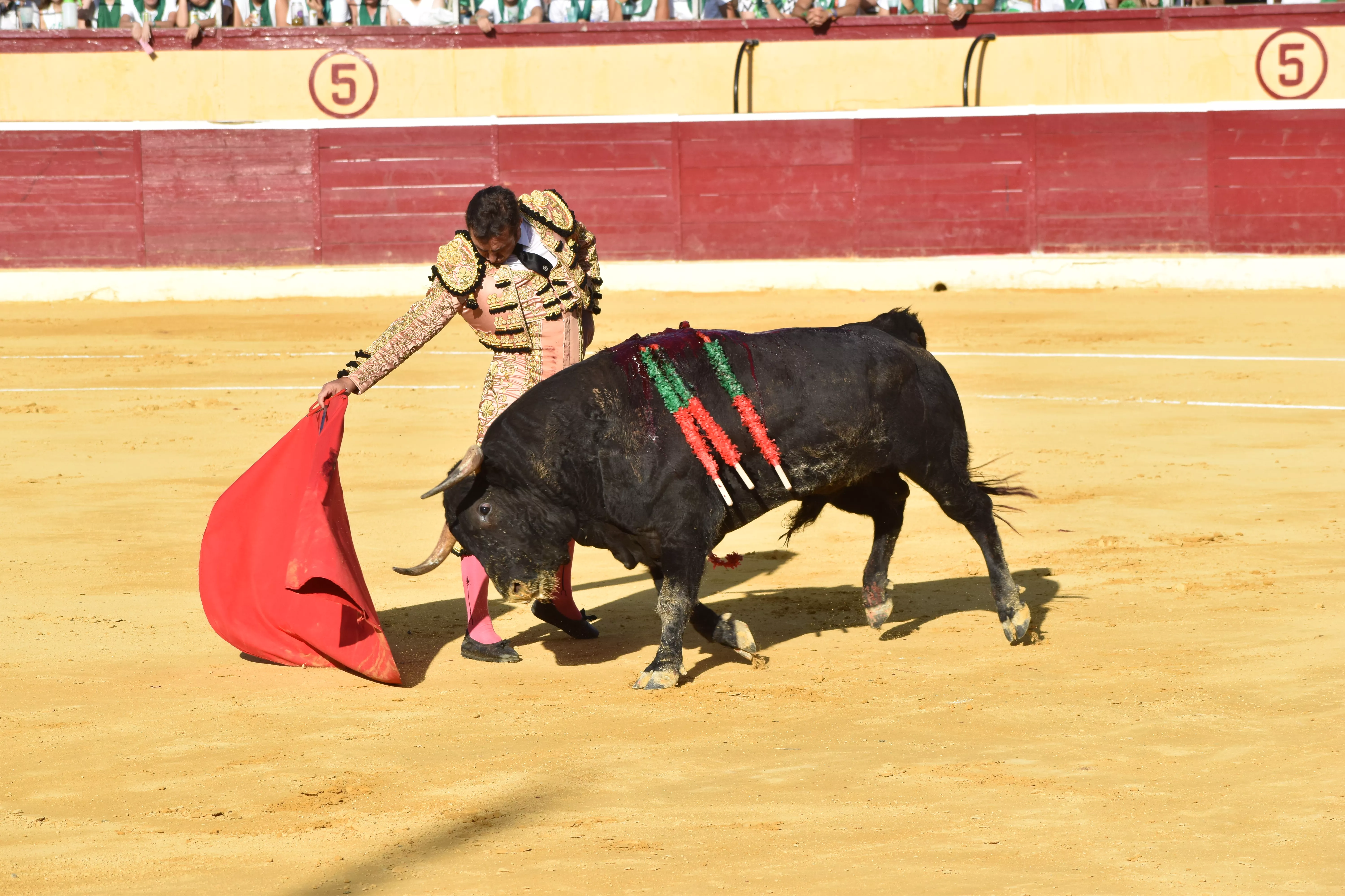 Tercera corrida de la Feria de La Albahaca 2023 de Huesca. Foto: Carlos Jalle