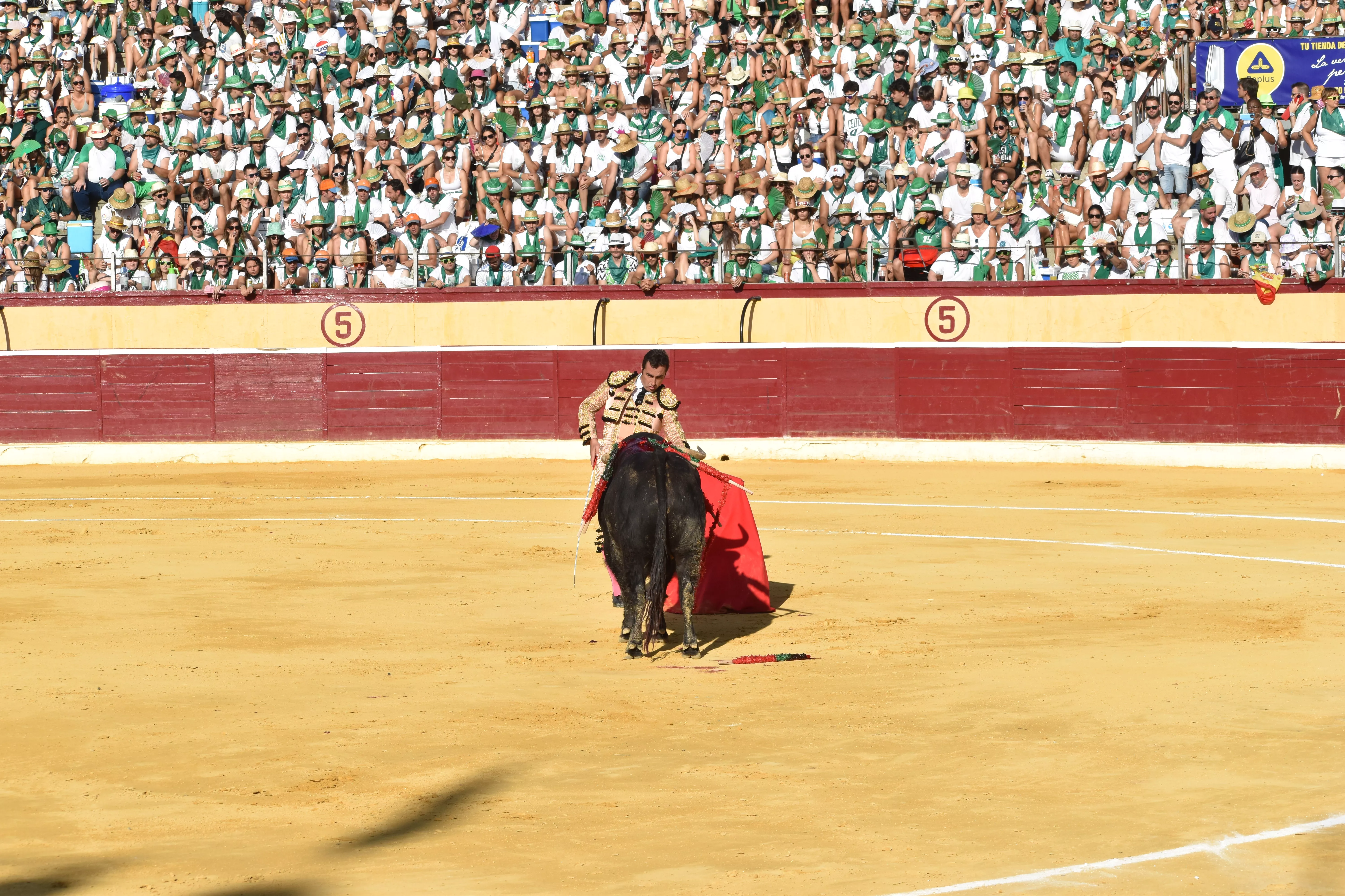 Tercera corrida de la Feria de La Albahaca 2023 de Huesca. Foto: Carlos Jalle