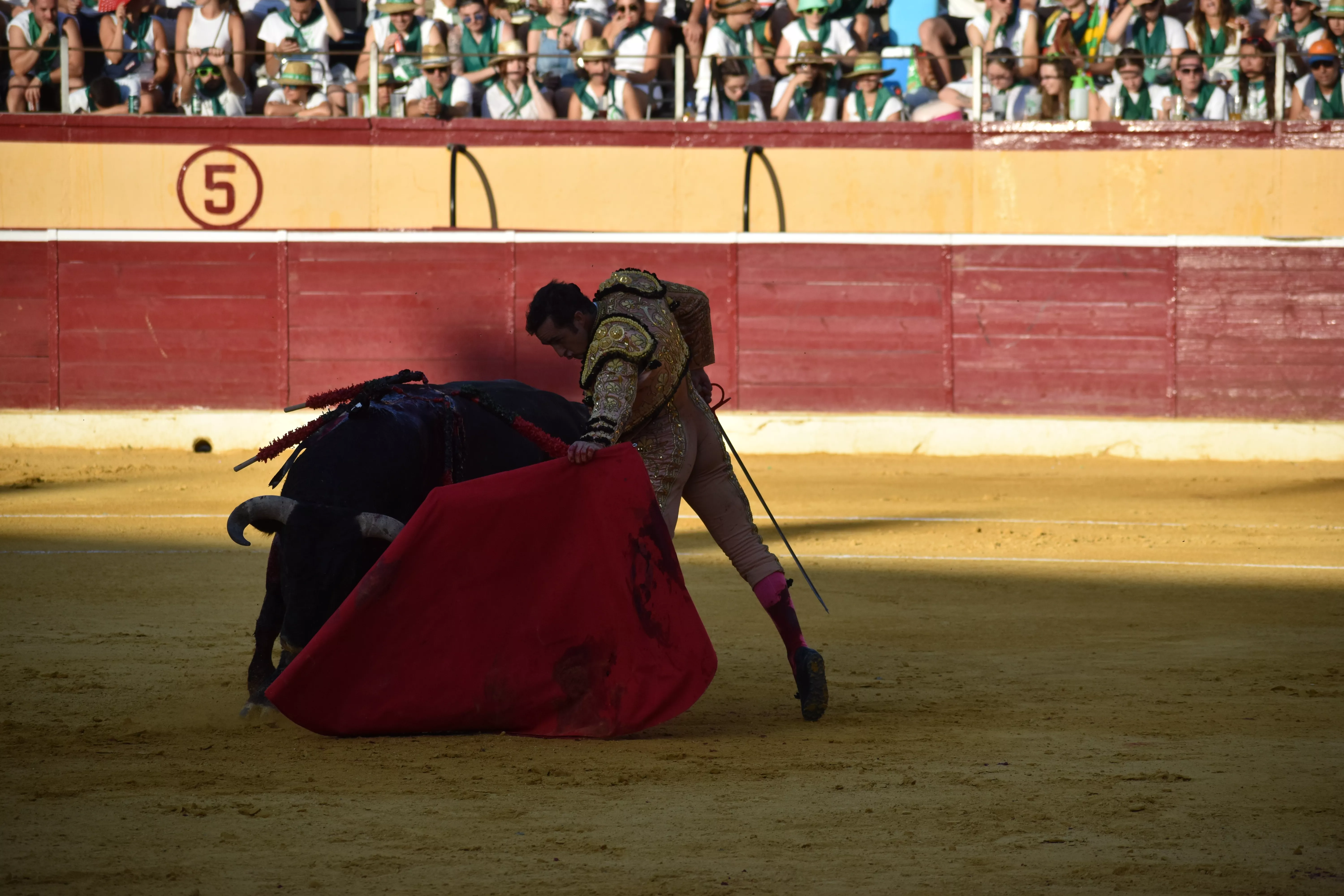 Tercera corrida de la Feria de La Albahaca 2023 de Huesca. Foto: Carlos Jalle